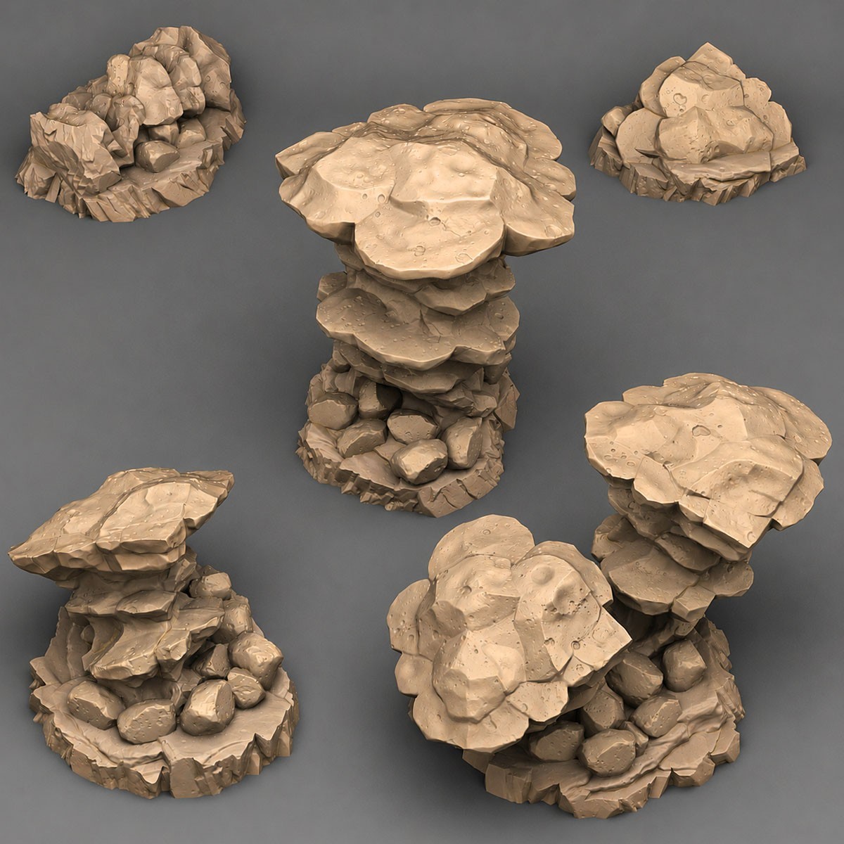 Titan Rocks Legion Terrain Scenery Tabletop Miniatures 28mm