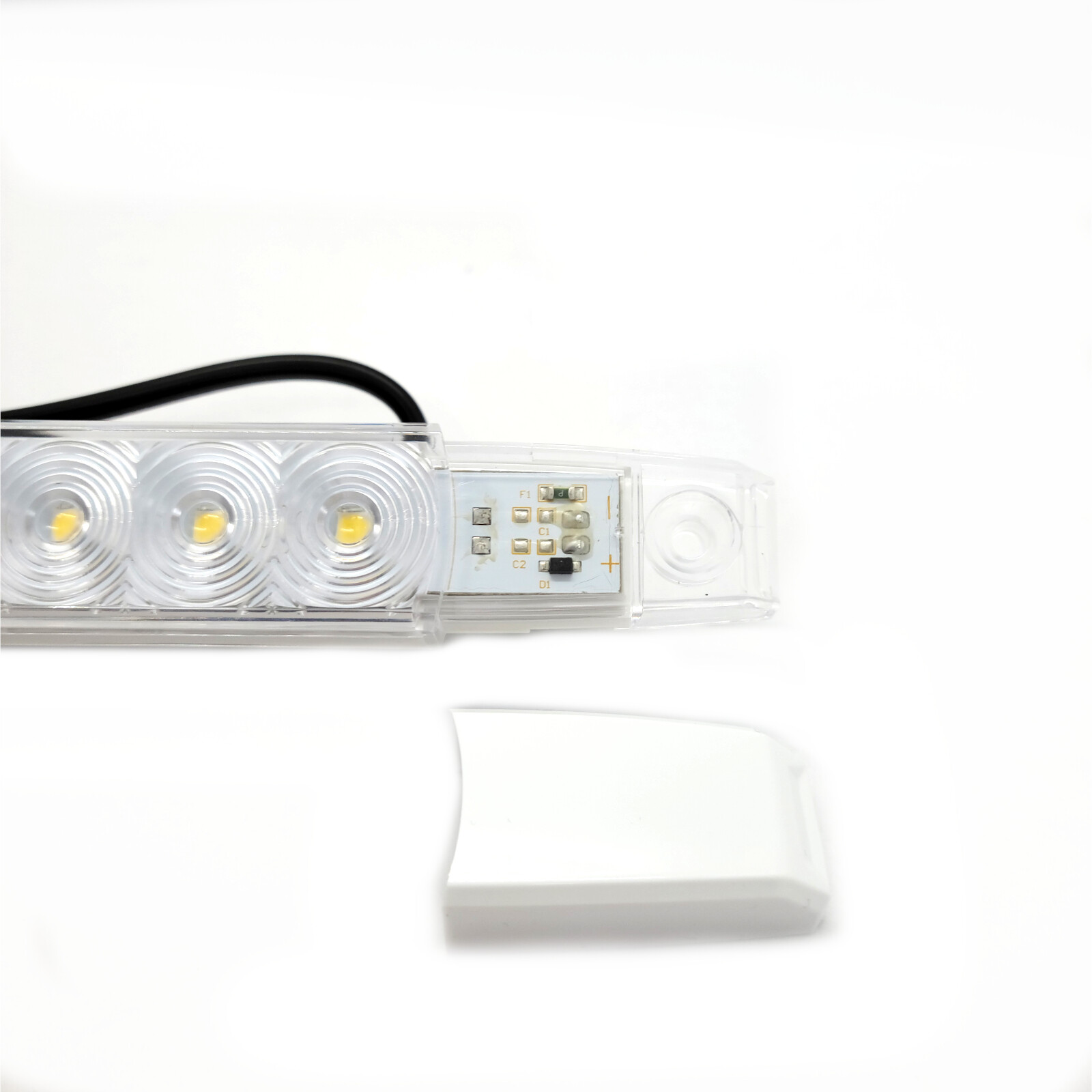 Narva LED Strip White Red Switching + Switch LED Deck Cabin Light LED Boat Light