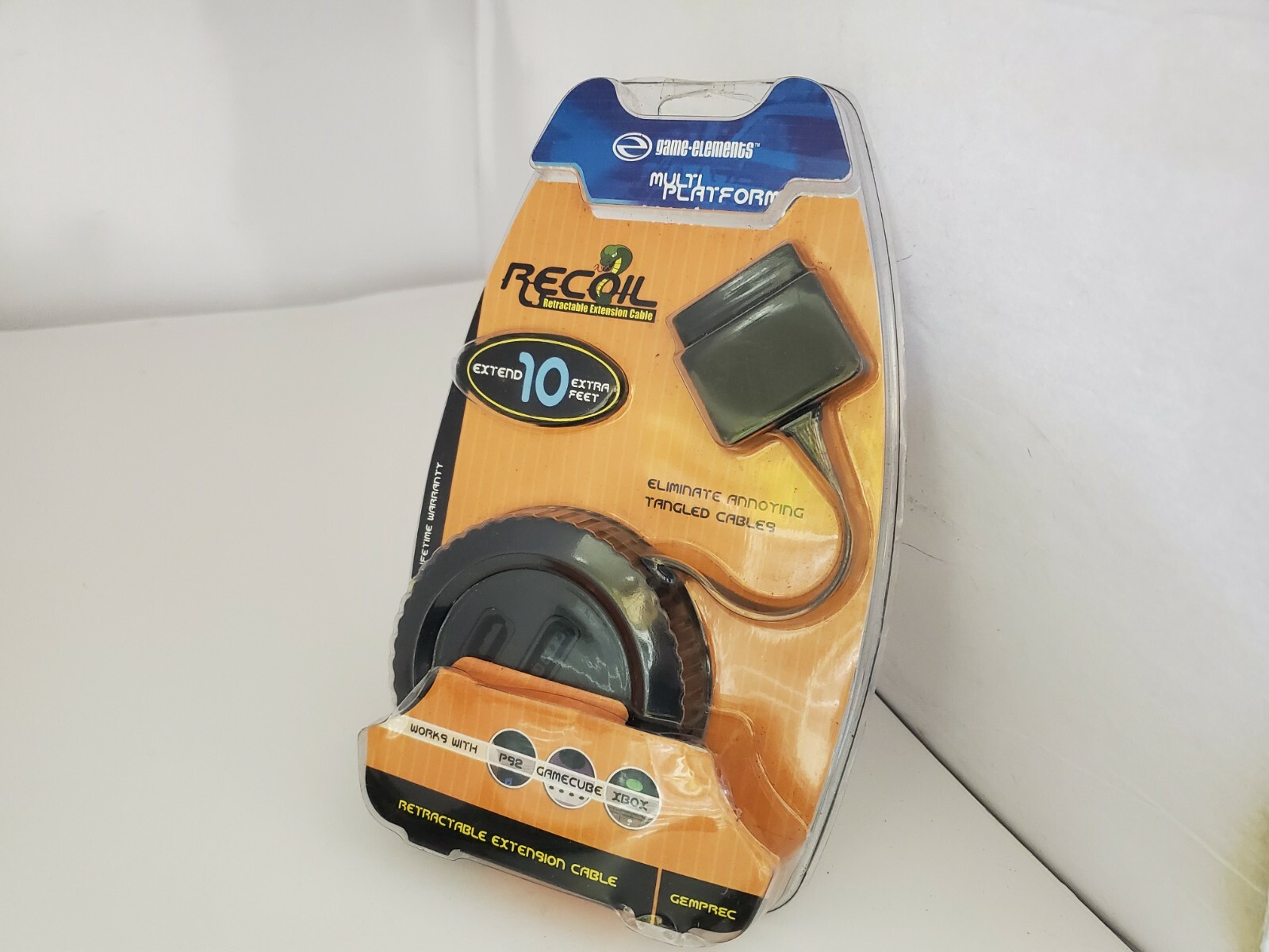 NEW Extra Long Recoil Controller Extension Cables for Nintendo PS2 GC XBOX O17