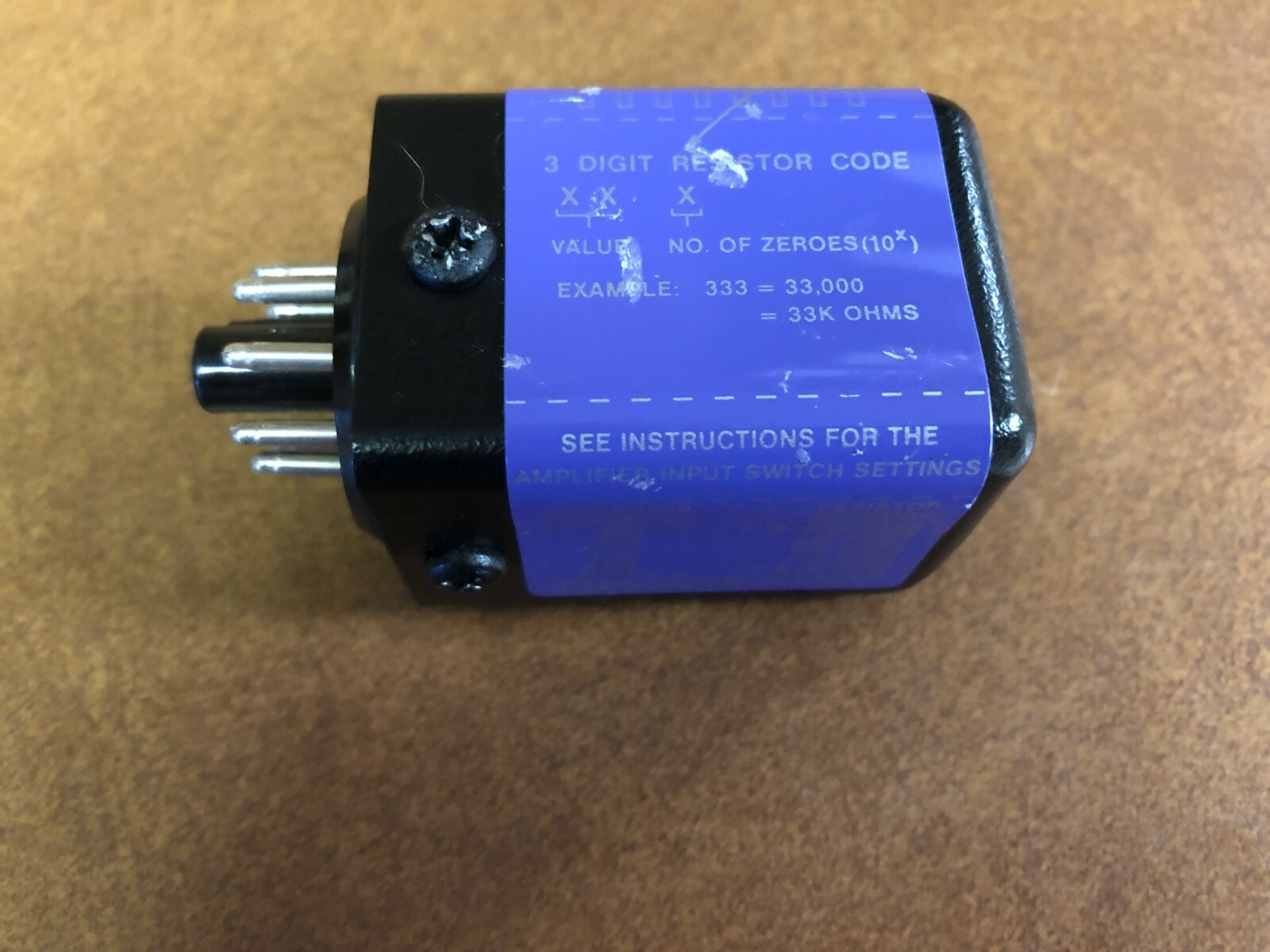 QSC XH-1 2-Way Octal Crossover 8 Pin Resistor