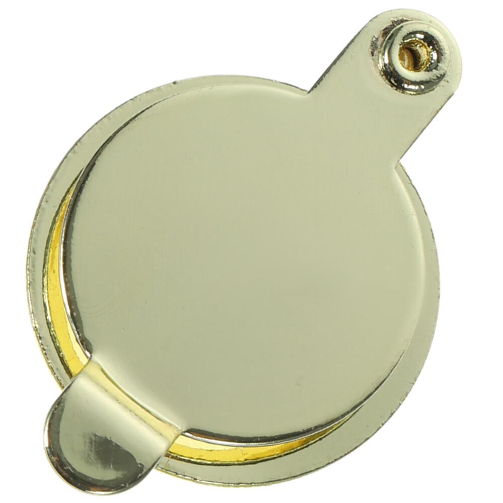 Peep Hole Plate Door Peephole Cover Cat Eye Back Piece Viewer Replacement
