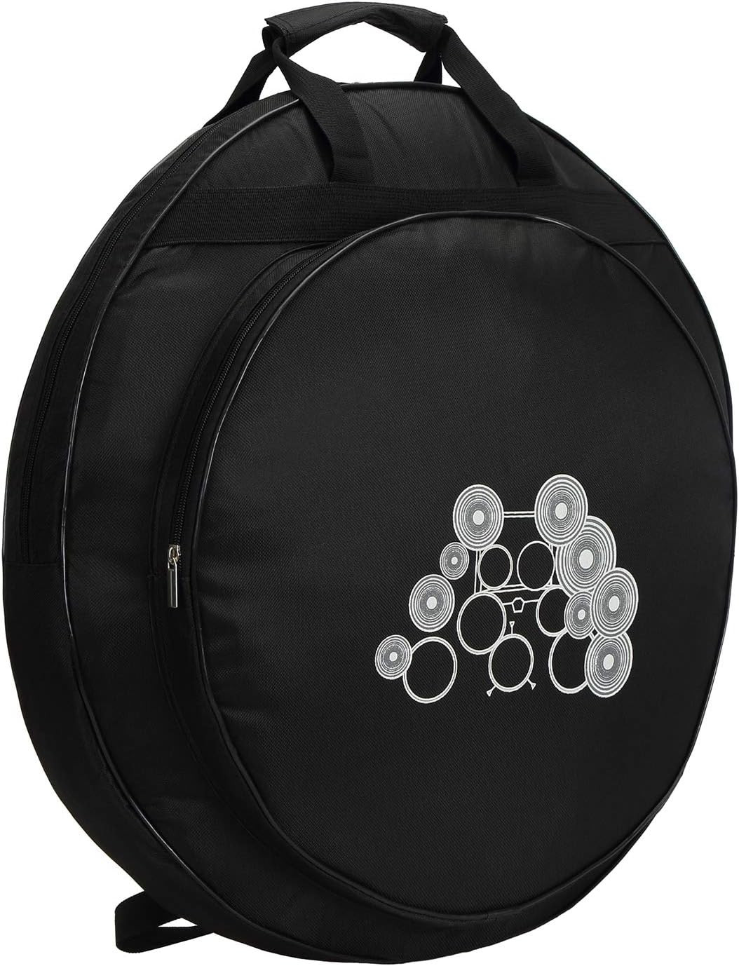 22" Cymbal Gig Bag with Carry Handle and Shoulder Straps - Great for Dust-proof