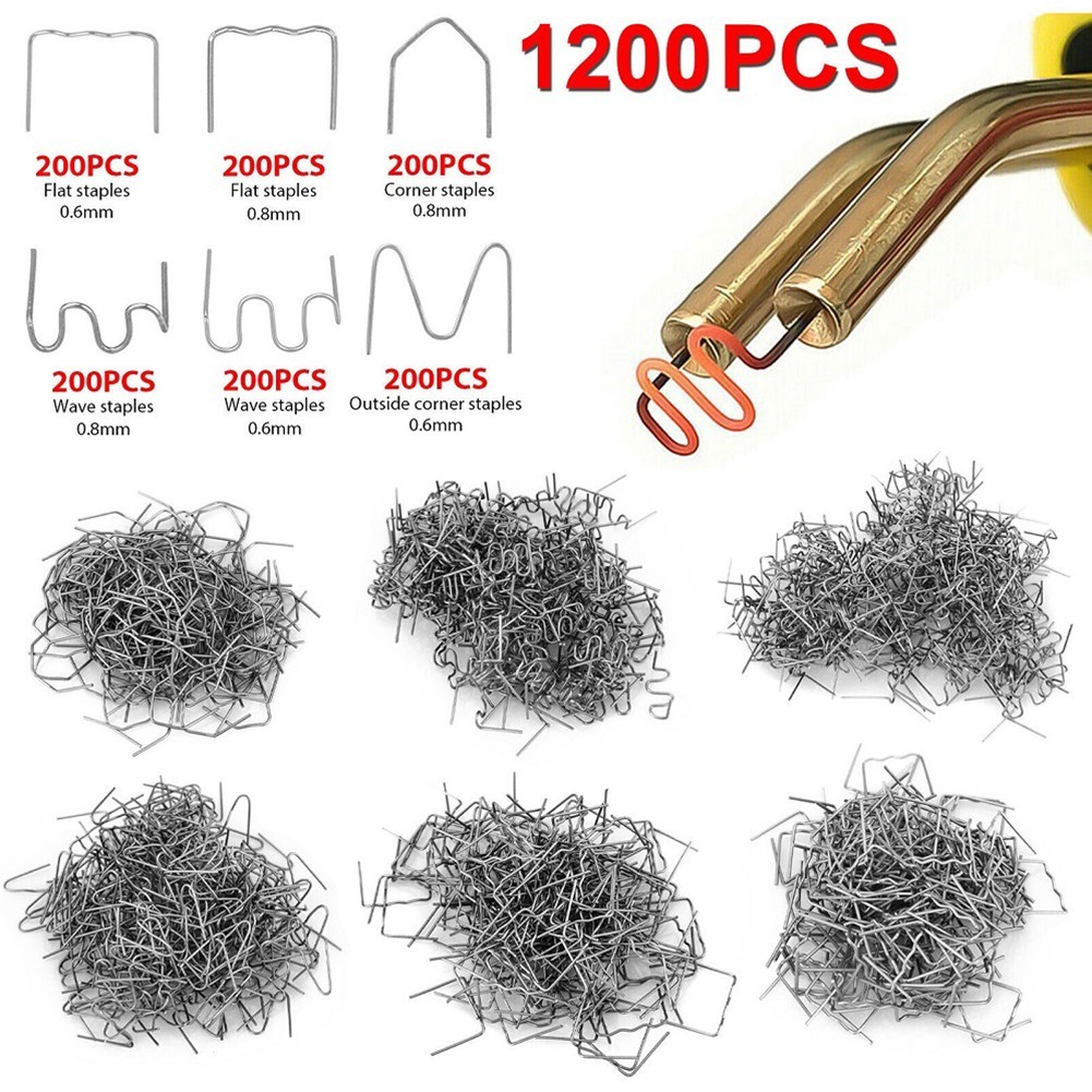Lightweight and compact welding kit 1200 Hot Staples for Plastic Welding