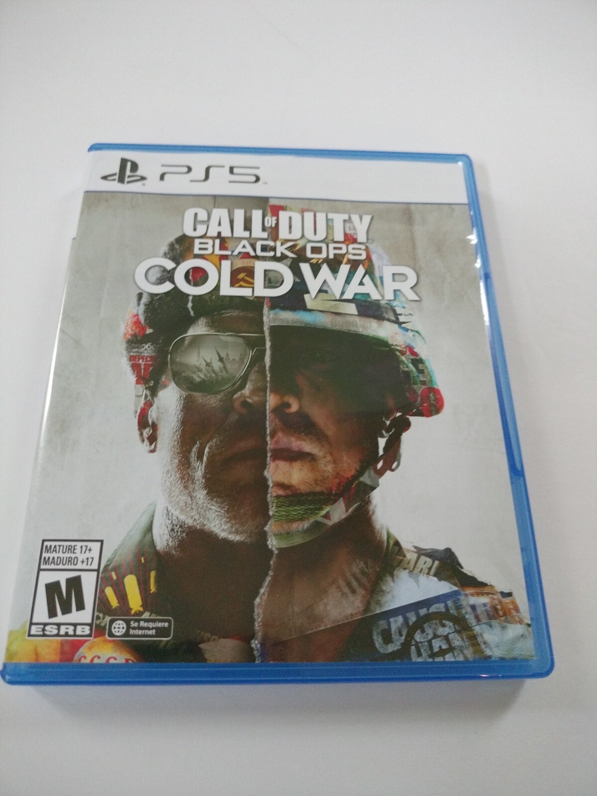 Original Box Replacement Sony PlayStation 5 PS5 Call of Duty Back Ops Cold War