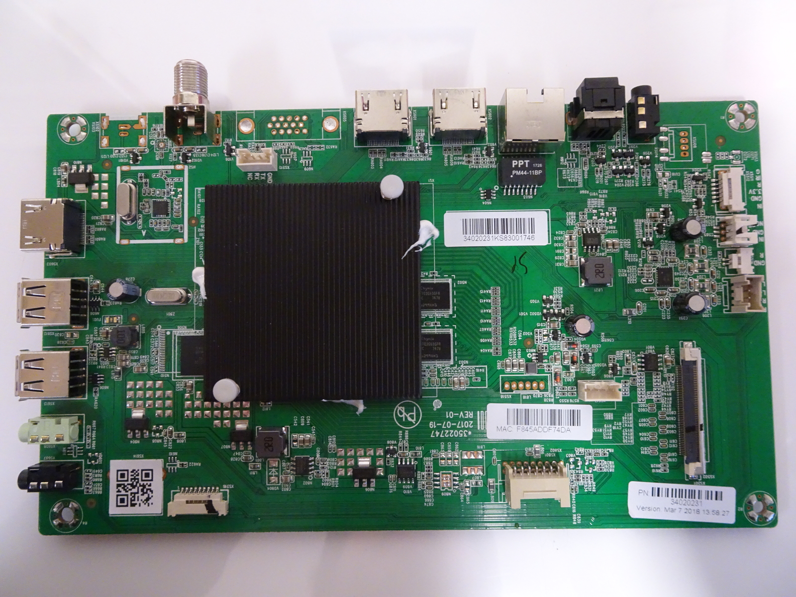 Polaroid 55T7U Main Board (35022747) 34020231