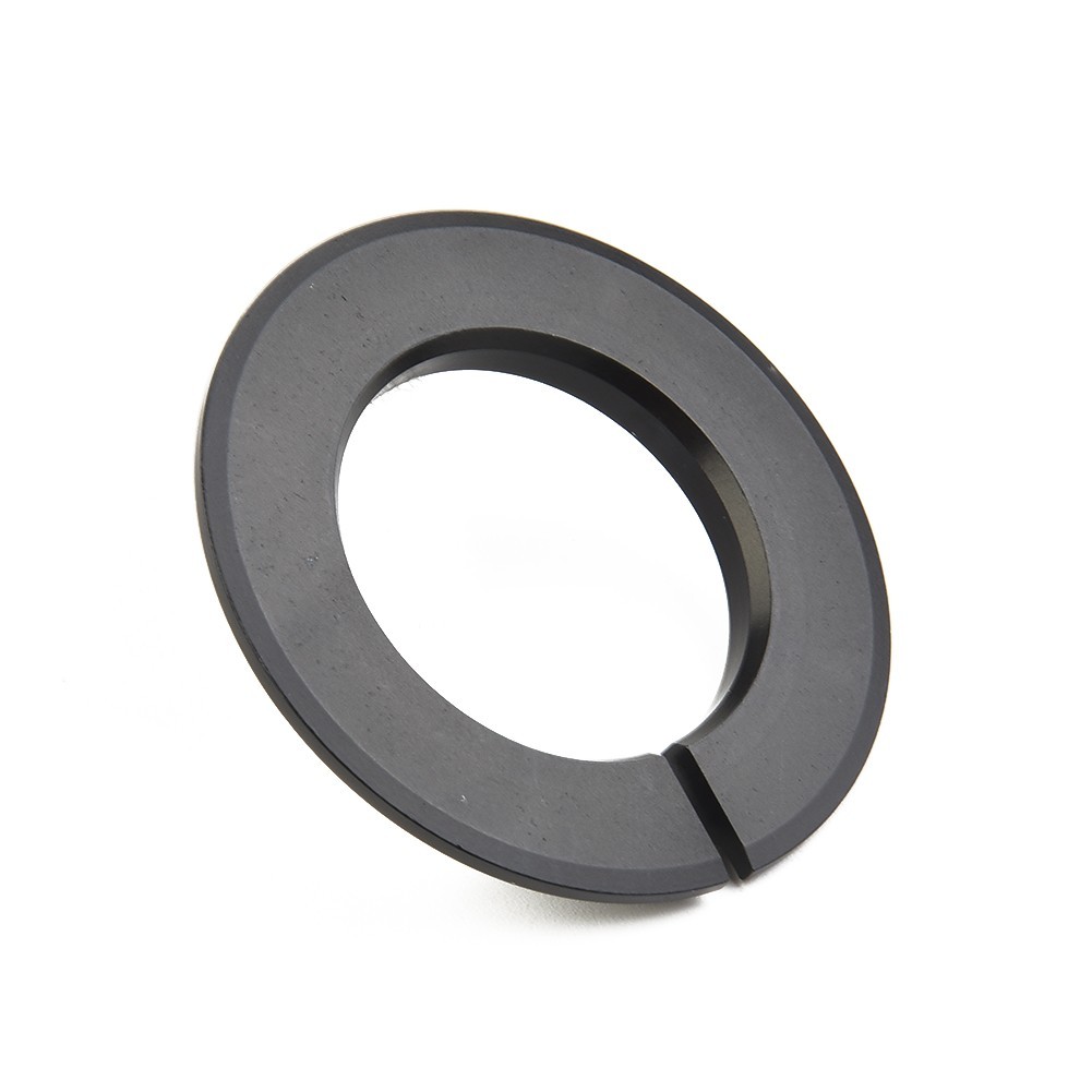 Black Fork Adapter Ring 50.5x29.9mm Tapered Steerer Replacement