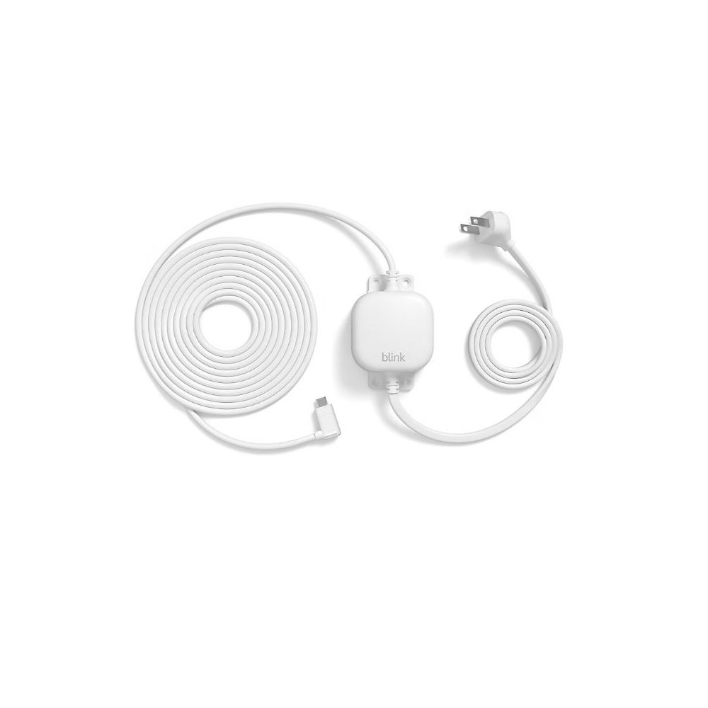 Blink Wired Floodlight Camera with Mini 2 Camera, Weather Resistant 13' Power Ad