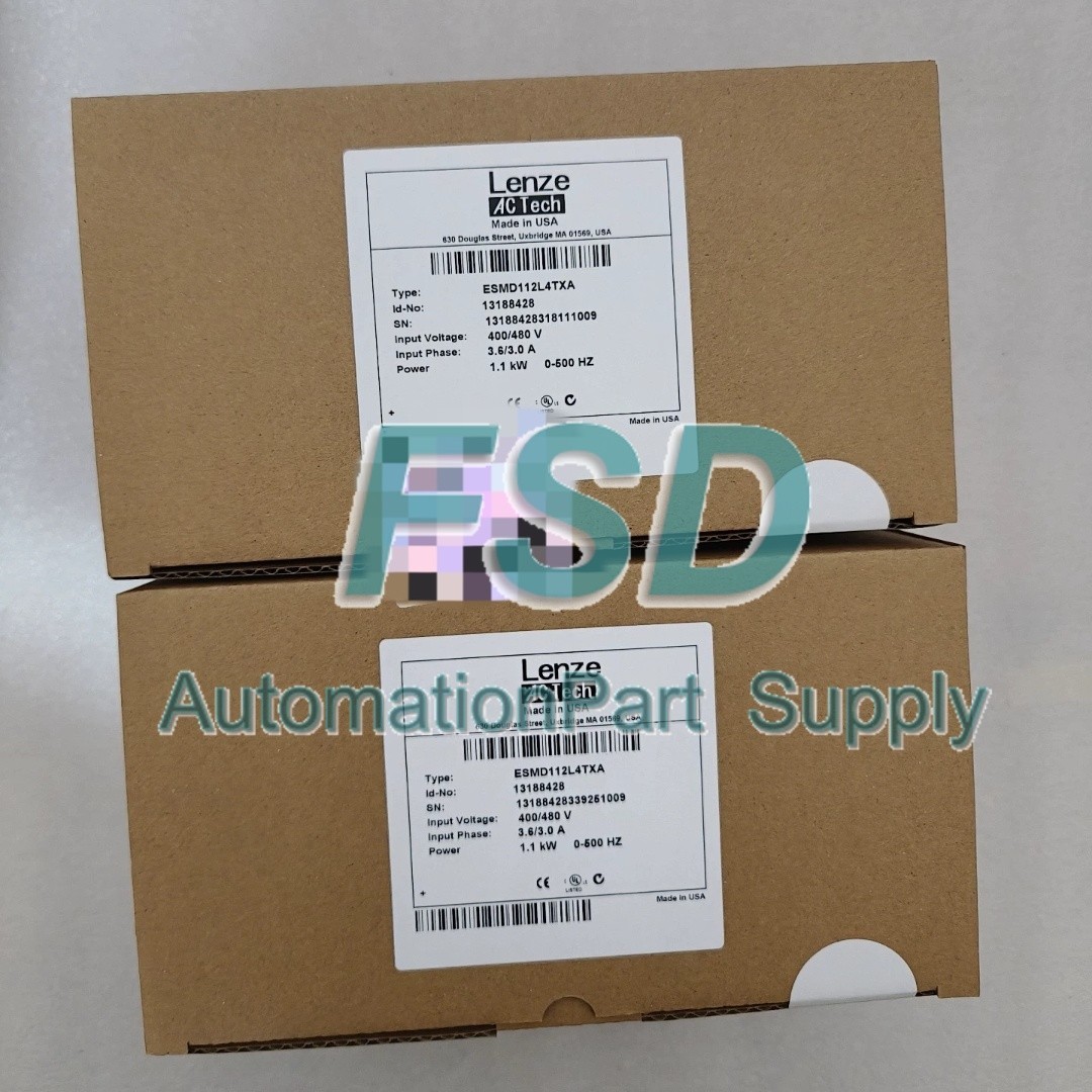 1PC New  LENZE  SMD  ESMD112L4TXA   Inverter   In Box  ESMD112L4TXA
