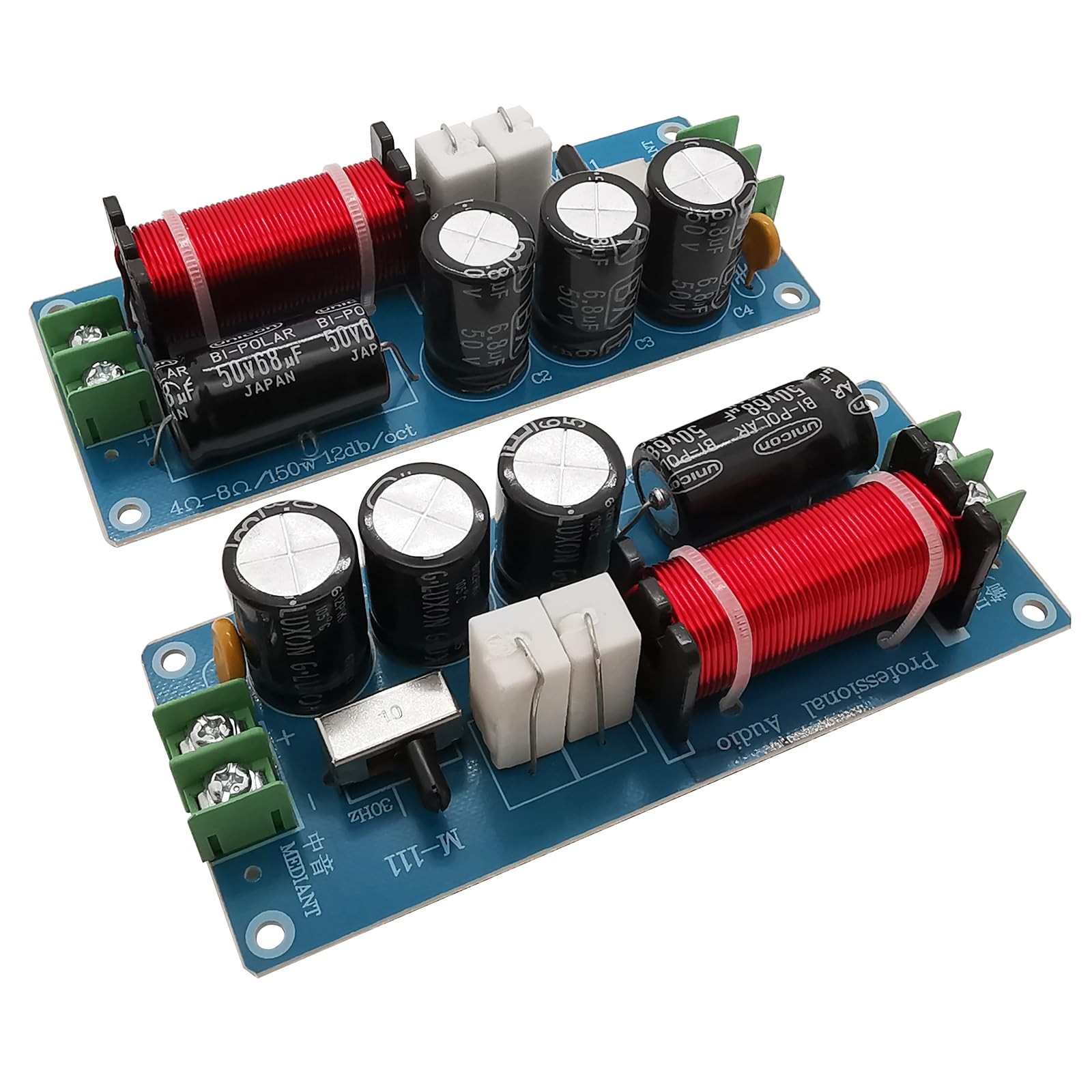 HiQltyla 150W 1-Way Mediant Speaker Crossover for Car/Home Audio, M-111...
