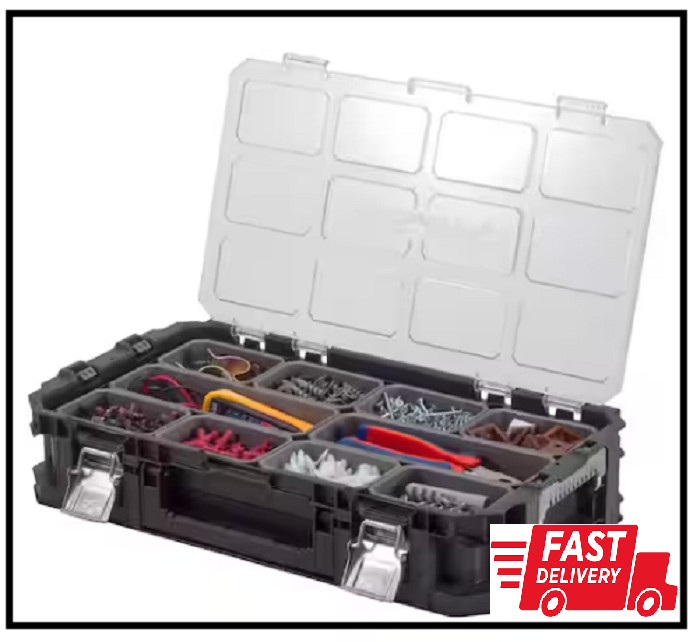 Husky Connect 10-Compartment Small Parts Organizer (2-Pack)