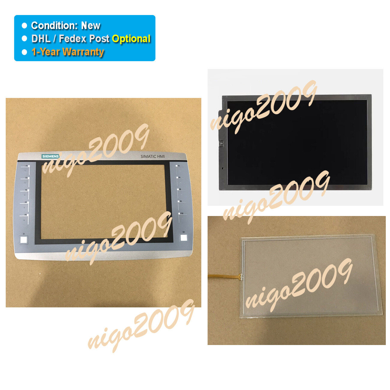 Fit for SIEMENS KTP900F MOBILE 6AV2125-2JB23-0AX0 Film Touch Screen LCD Display
