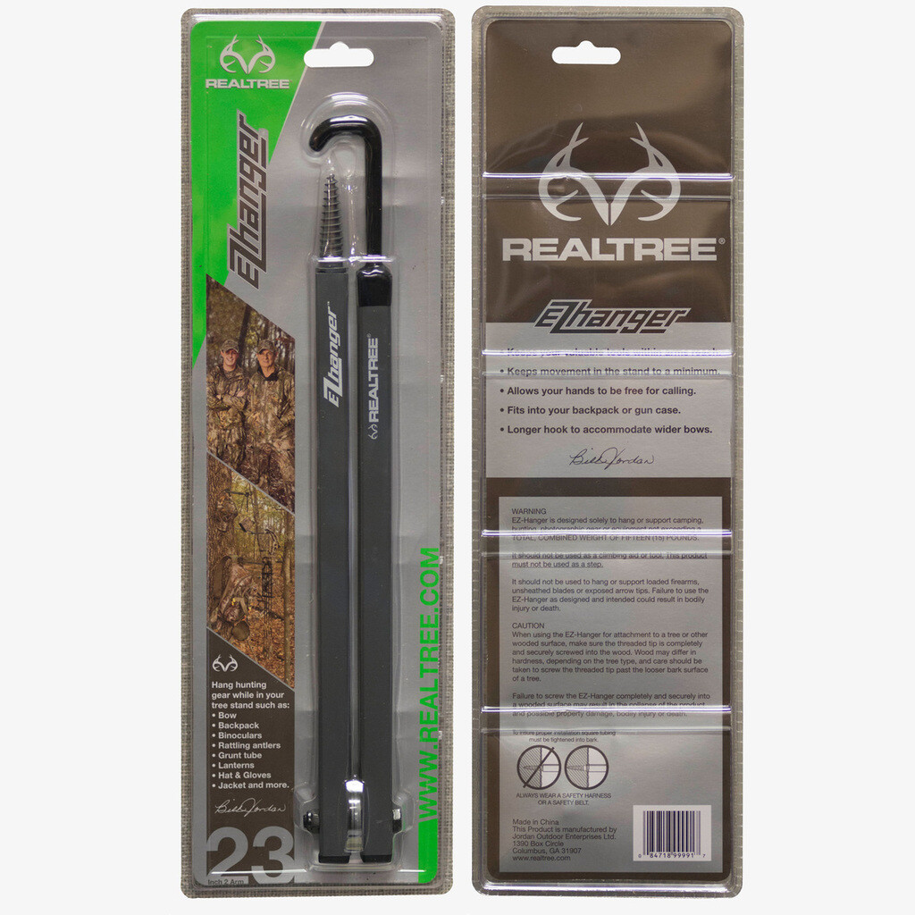 Realtree EZ Hanger Multi Purpose Hunting Gear Equipment Organizer 2 Arm 23"