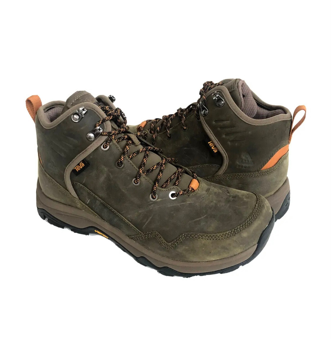 TEVA MEN RIVA MID RP OLIVE WATERPROOF HIKING SHOE US 9.5 / EU 42.5 / UK 8.5