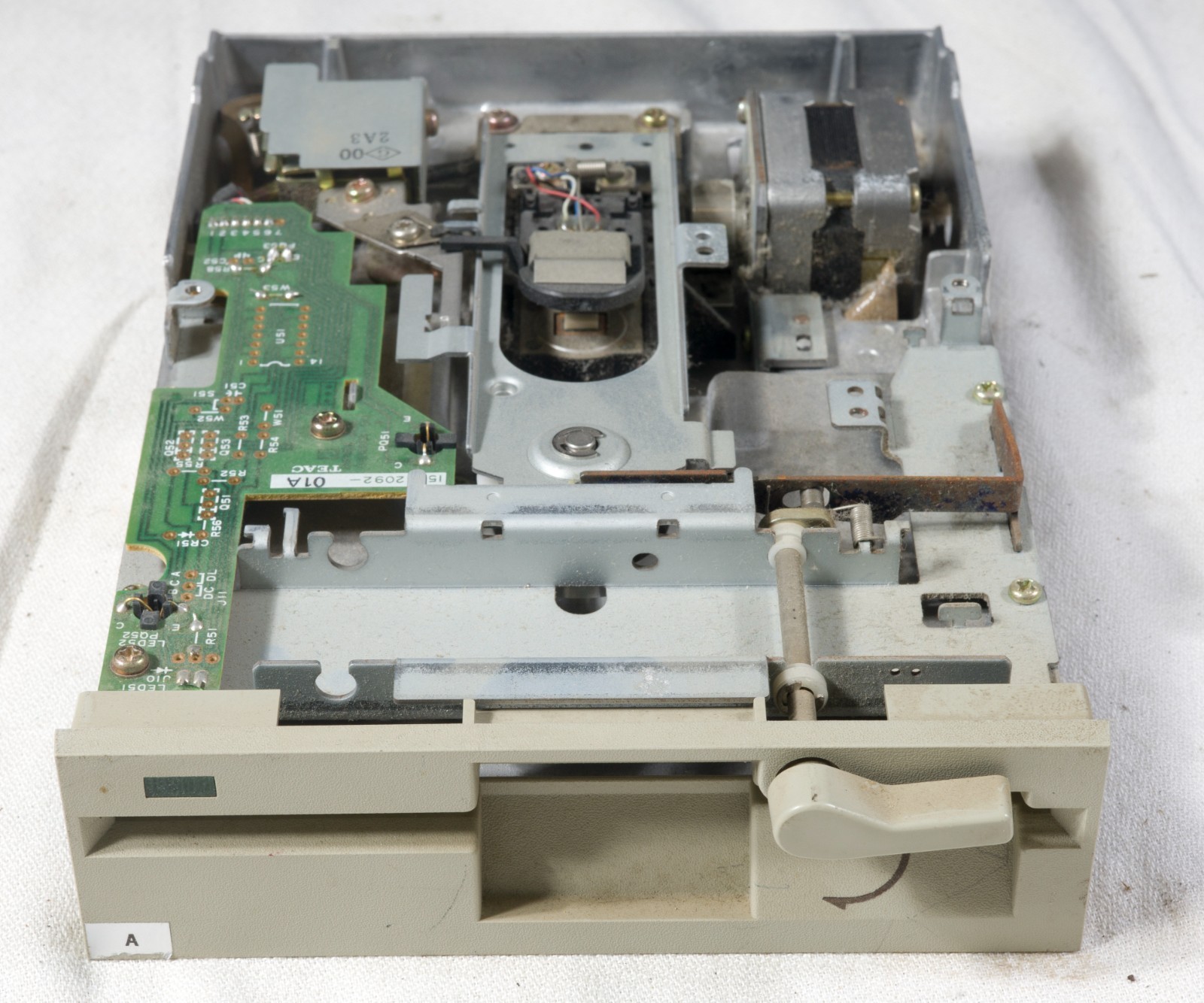 Vintage Teac FD-55GFR 5.25" 1.2MB high density floppy drive 4594