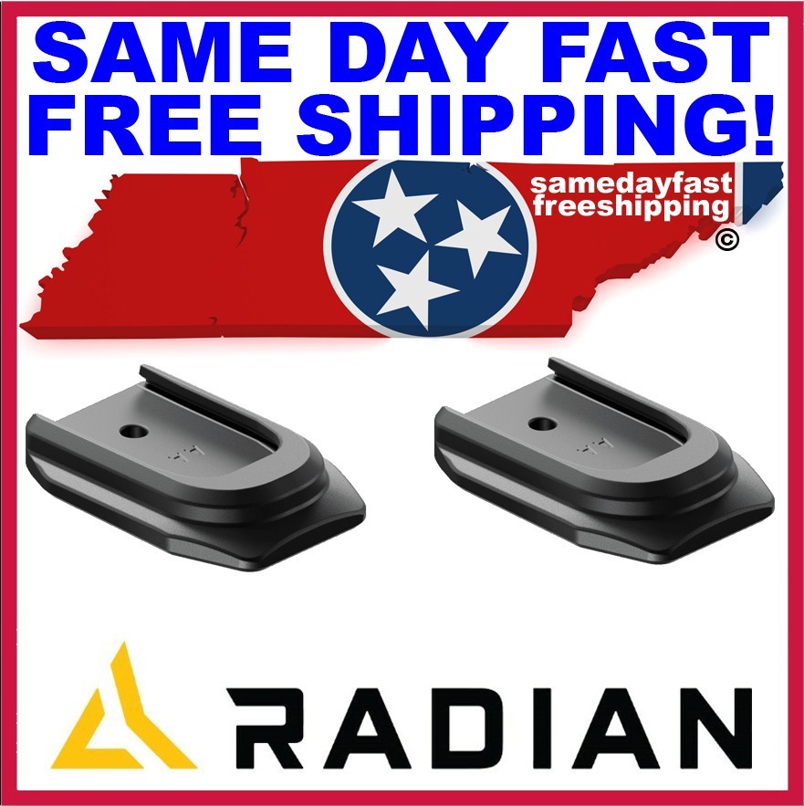Radian Weapons Magazine Basepads for Shield Arms S15 Gen1-3, 2 Pack R0925 FAST S