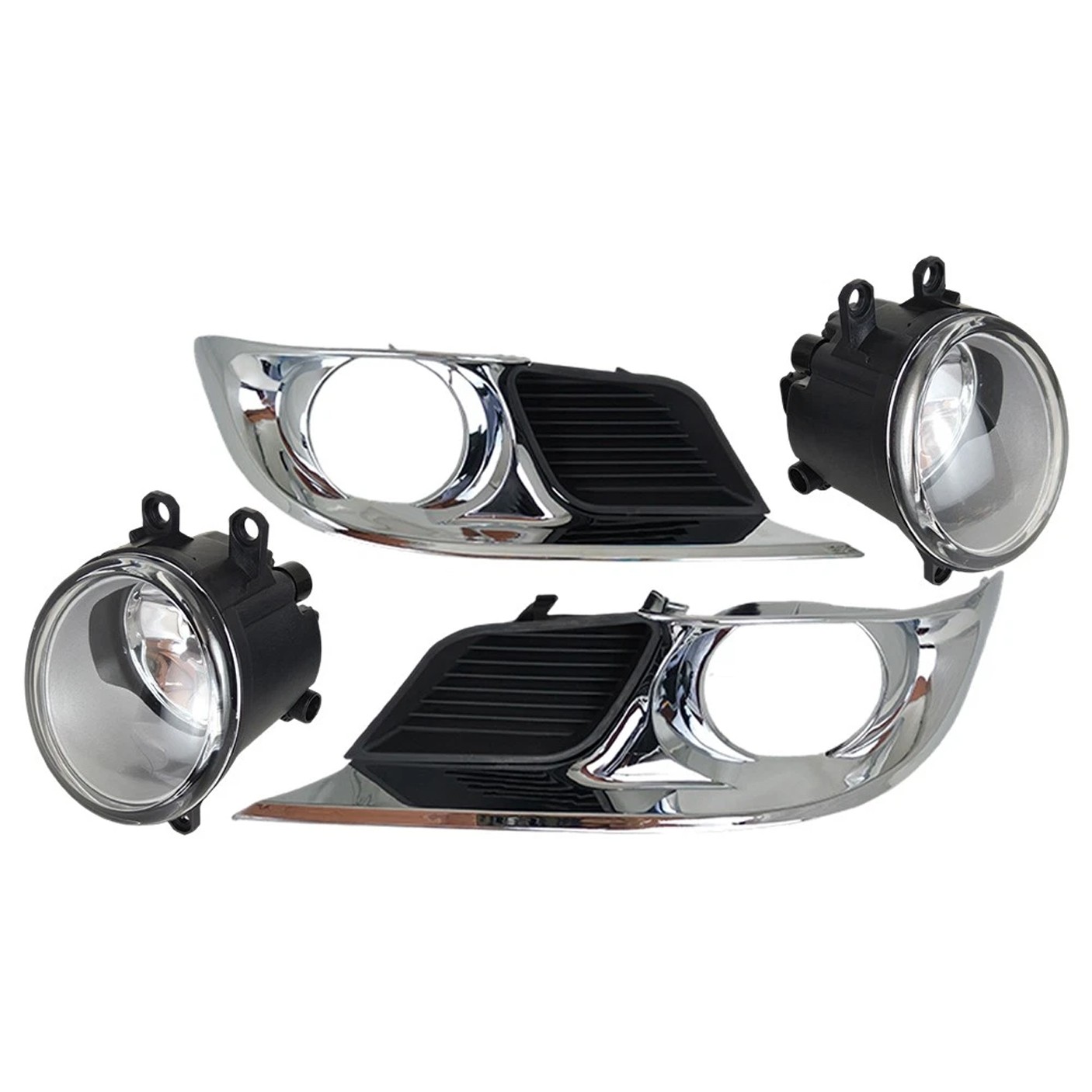 Front Fog Light Lamp + Cover Grille For Toyota Avalon 2011-2012 New