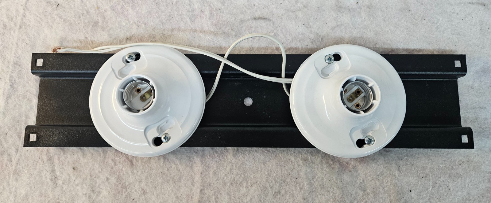 OK Mfg SUPER JUMPSHOT BASKETBALL Arcade Game Dual LIGHT FIXTURE w Mount