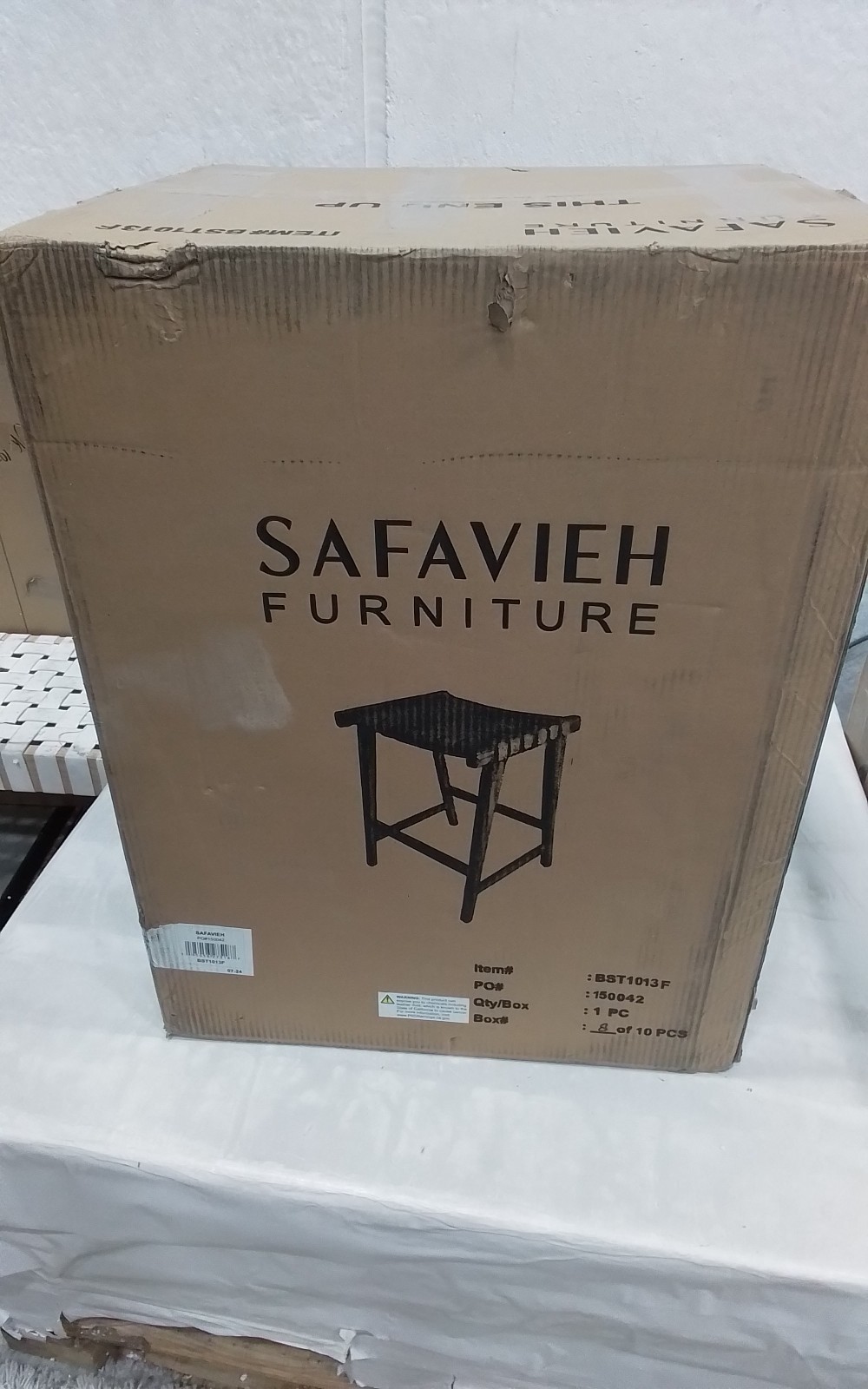 Safavieh ABREU RECTANGLE COUNTER STOOL, Reduced Price 2172764487 BST1013F