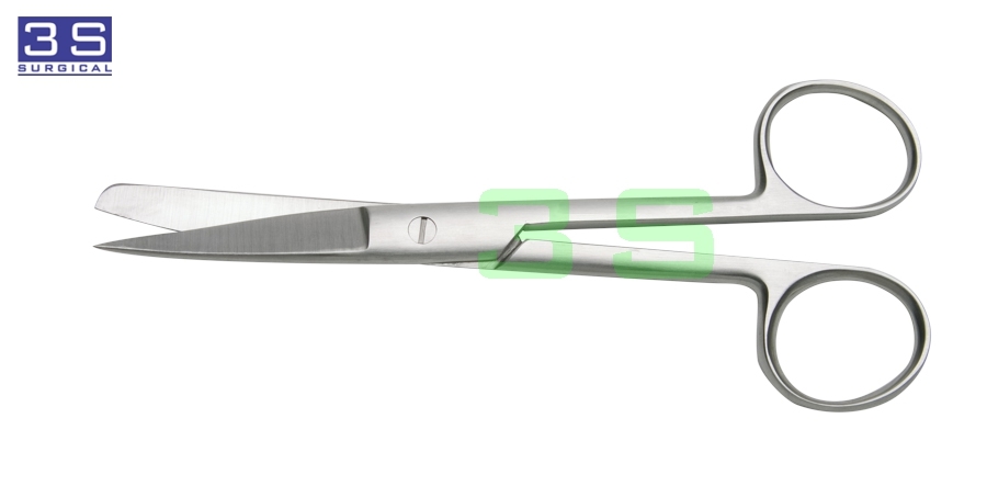 Operating Dissecting Scissor 4.5" Sharp Blunt Straight Surgical Instruments 3pcs