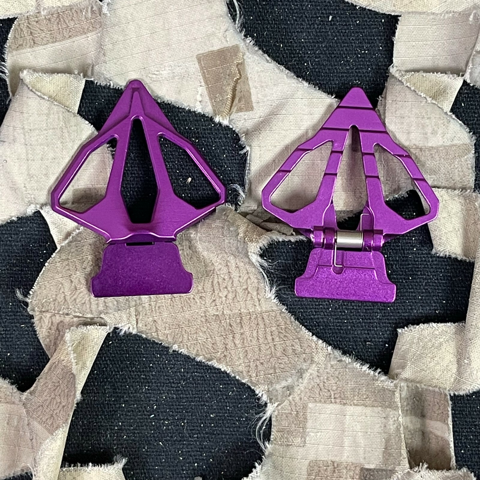 NEW HK Army EVO Replacement Fin Set - Purple (2 Pack)