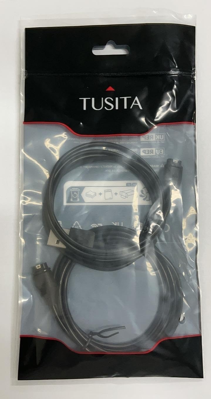 USB-C Plug Charging/Data Cable Compatible with Garmin Watch - 1M, 1 or 2-Pack