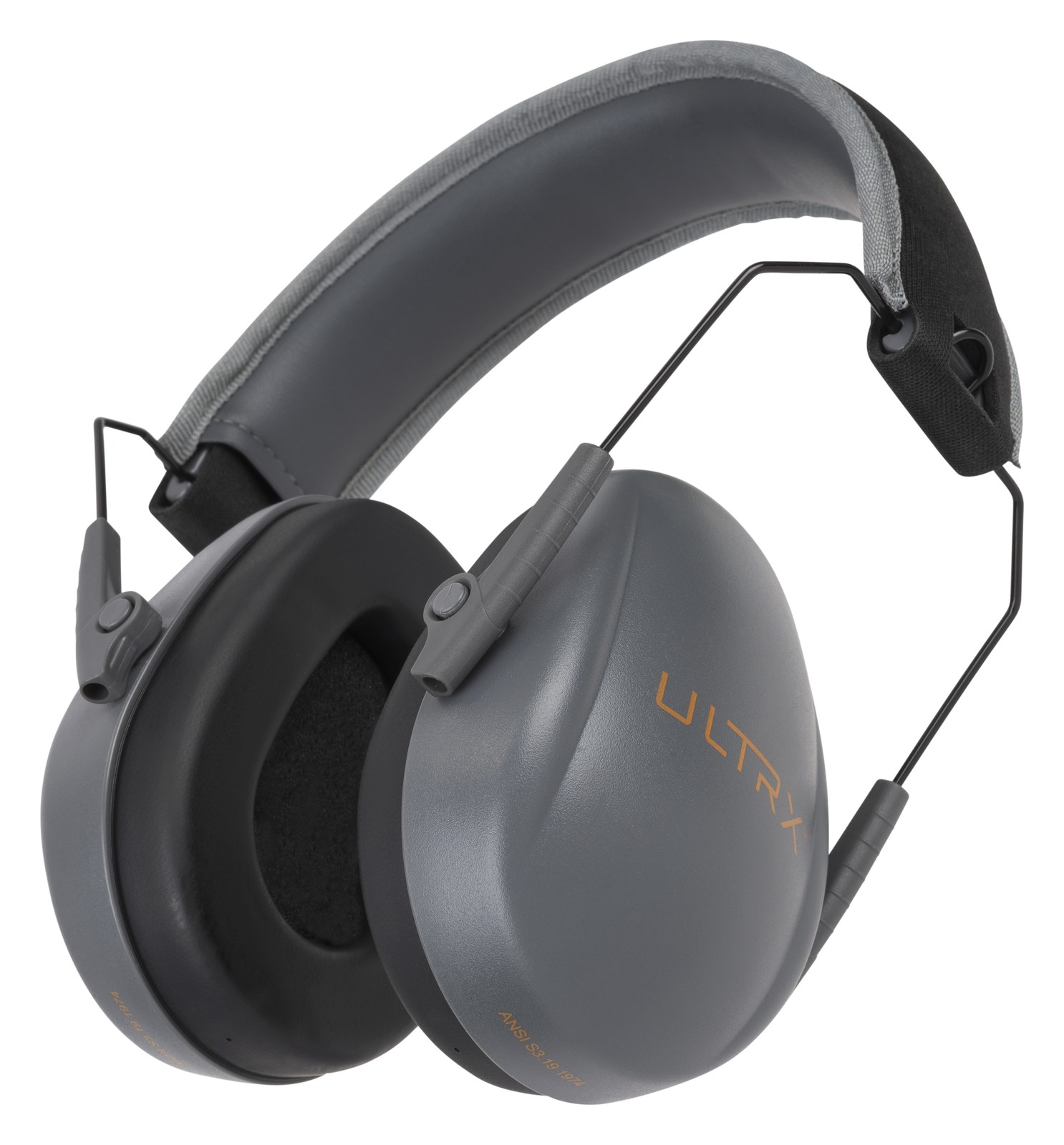 ULTRX™ Slim Profile Passive Earmuff, Gray