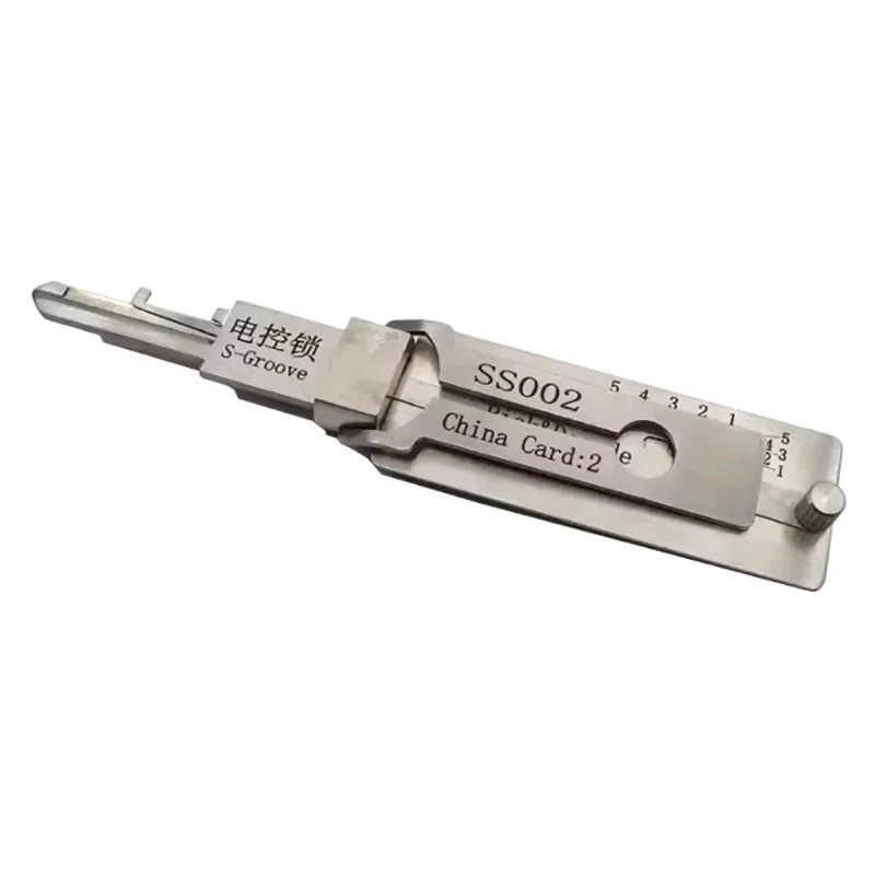 【Funny】2 in 1 Tool SS002 Tools for Home Door Civil Locks