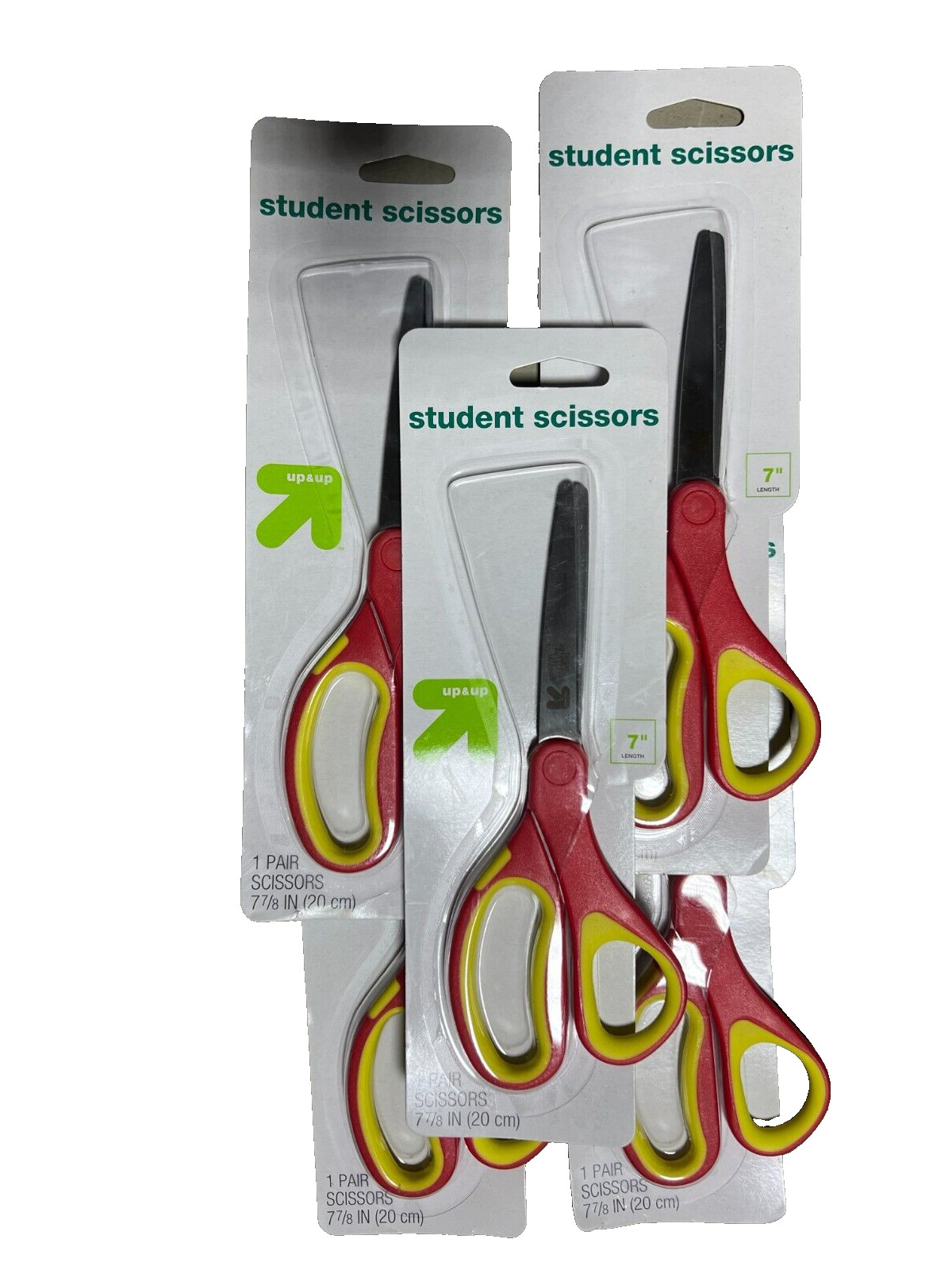 Lot of Scissors (5 Student Scissors) 7 7/8" 20 cm Stainless Steel Blade