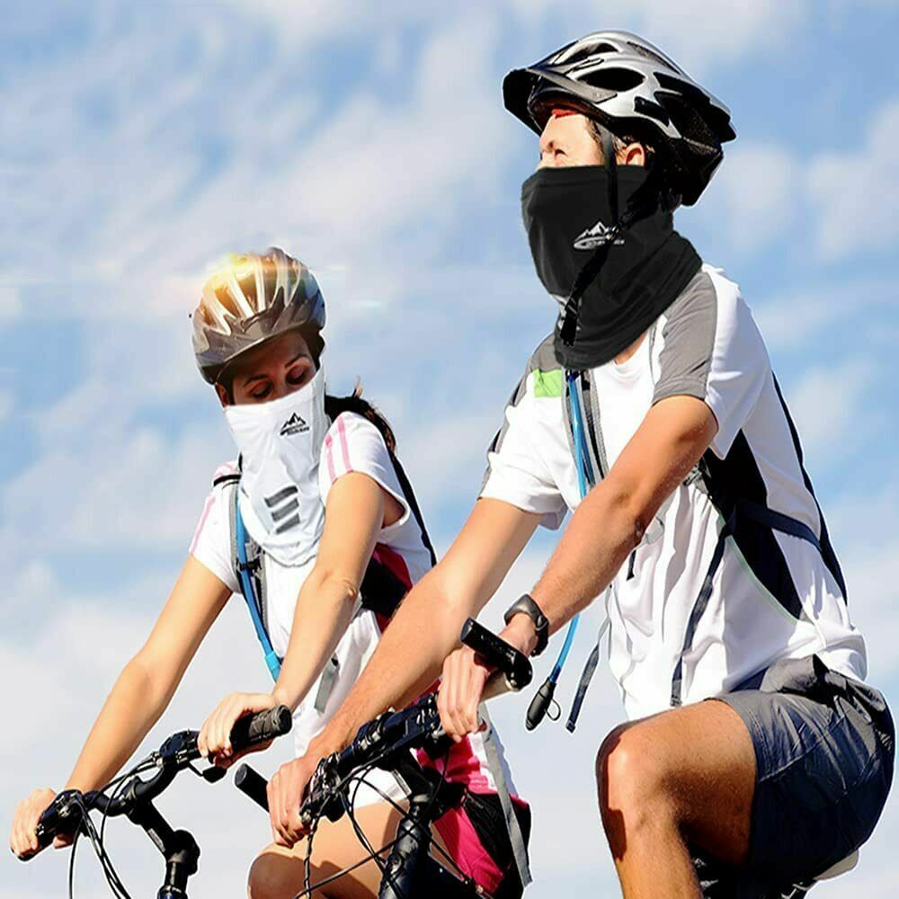 Fishing Face Mask Sun Shield Neck Gaiter Balaclava Neckerchief Bandana Headband