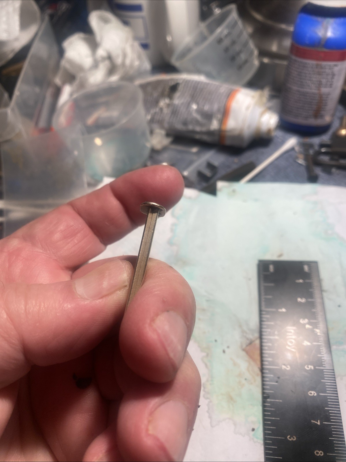Real McCoy Brass Wedge Pin for CVA Or TC Hawken Muzzleloader