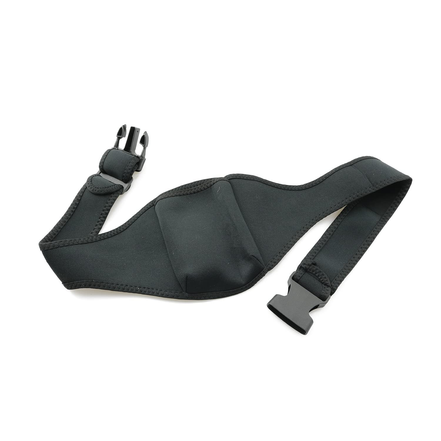 Mic Belt with Anti Dropping Strap, Neoprene Microphone Carrier Pouch Adjustab...
