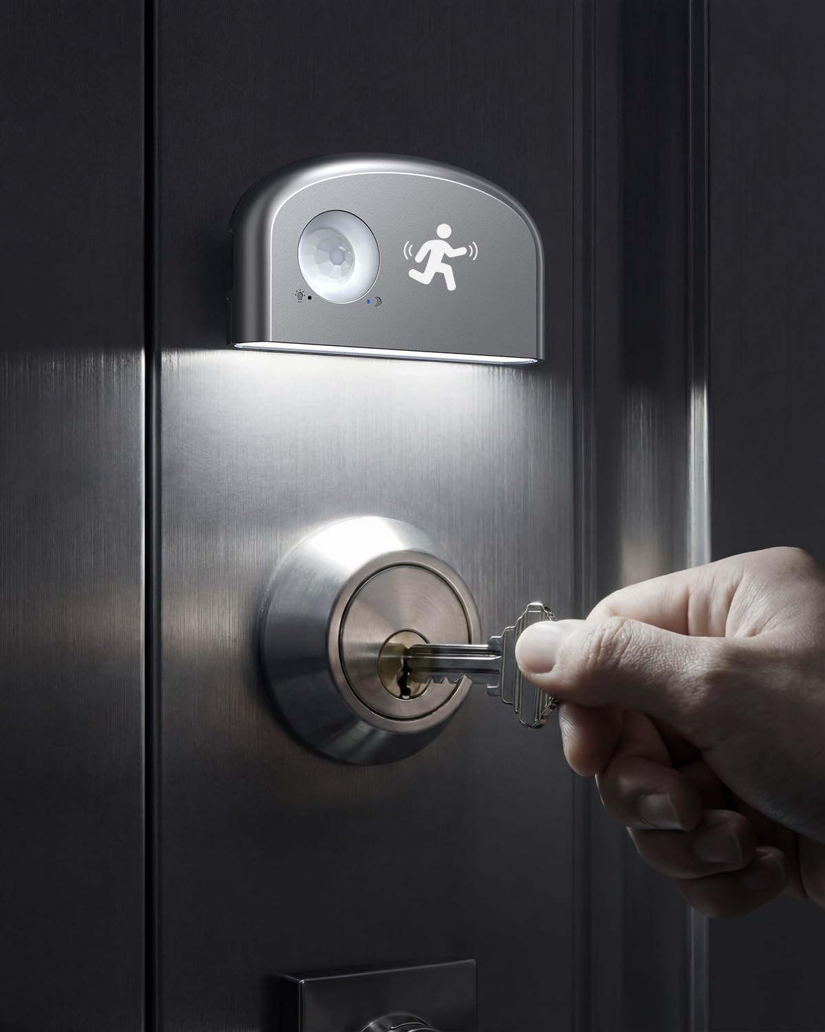 Keyhole Light, Battery Powered Motion Sensor Lights,Door Lock Light Magnetic ...