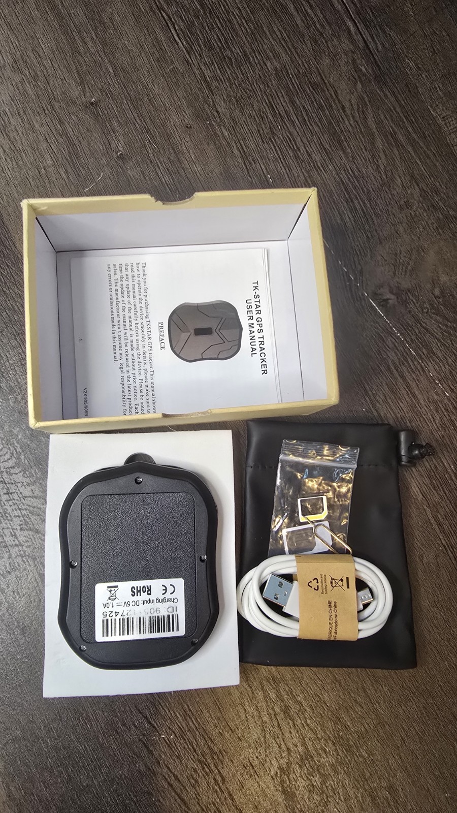 TKSTAR GPS Tracker,GPS Tracker for Vehicles Waterproof Real Time Car GPS Trac...