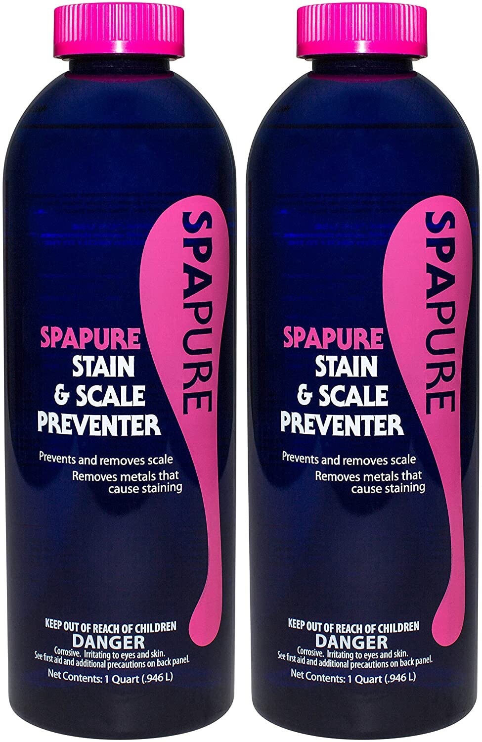 SpaPure Stain & Scale Preventer - 1 Qt 2 Pack