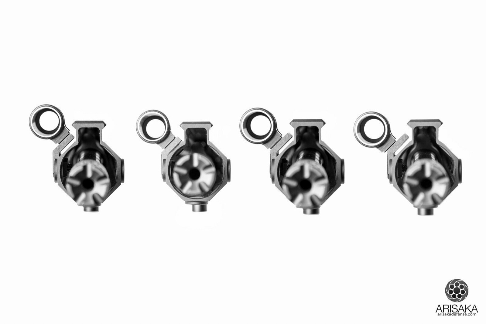Arisaka Defense Offset Scout Flashlight Mount Adjustable M-LOK Black OSM-M