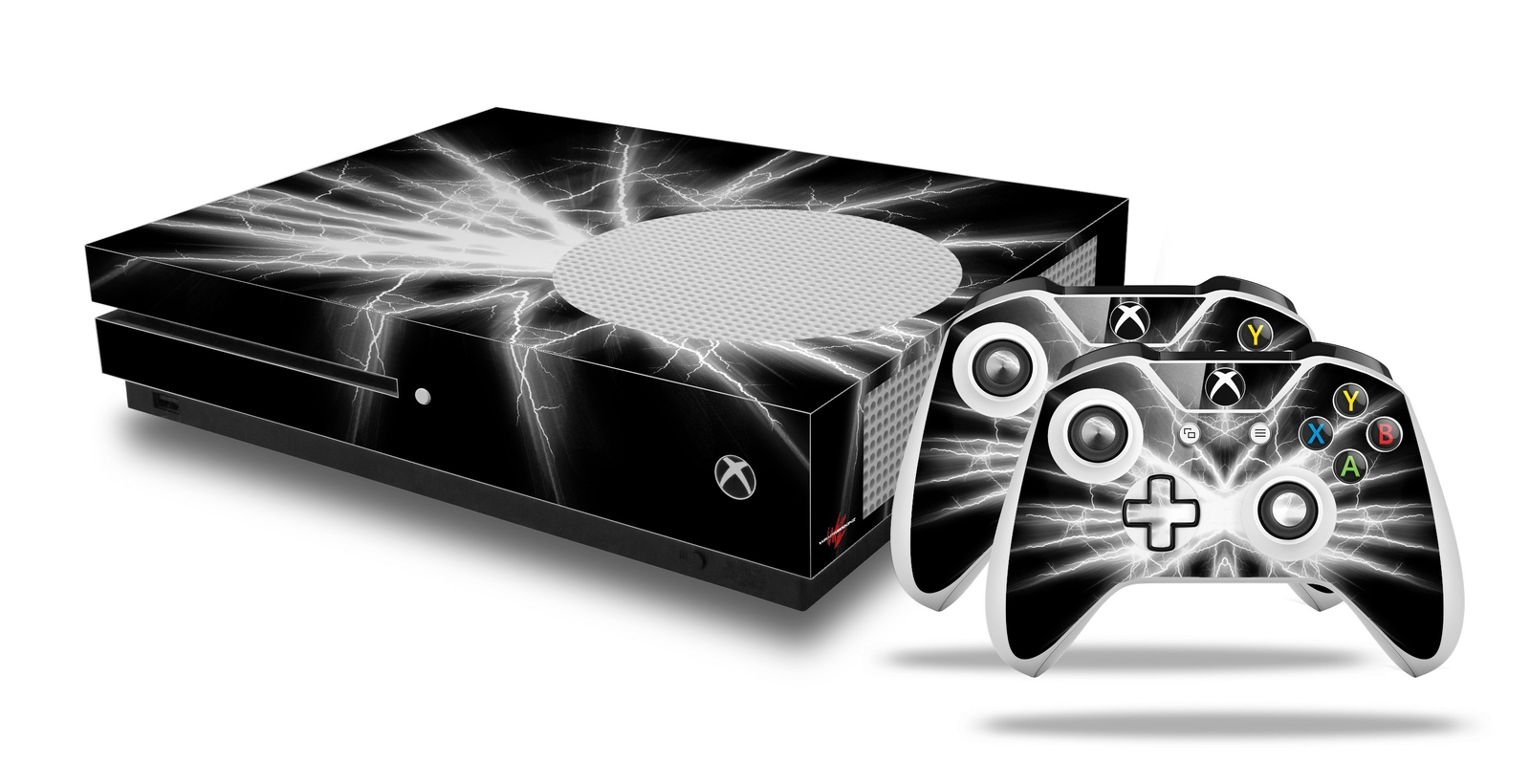 Skin XBOX One S Console Controller Lightning White