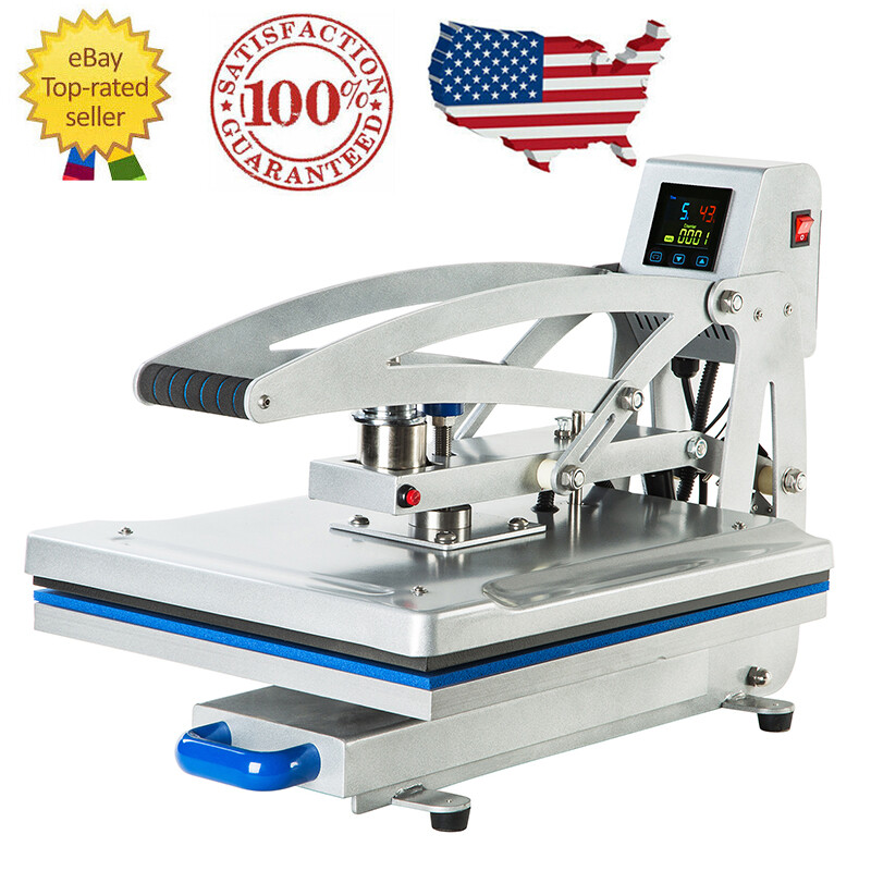 110V 16" x 20" Digital Heat Press Machine, USA STOCK, Slide Out for T-shirt Bag