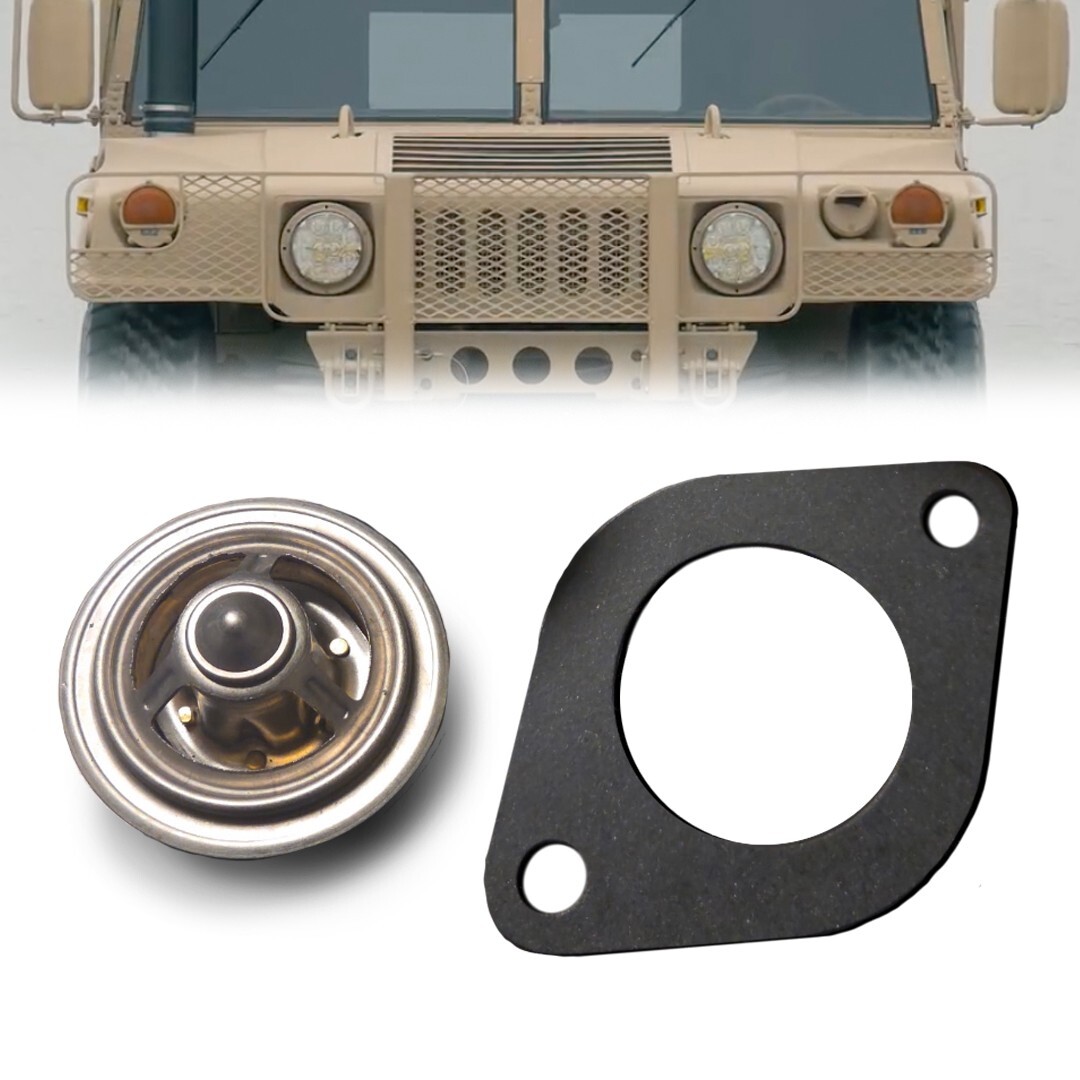 Thermostat Engine Coolant (6.5L) 190 °F for HUMVEE NSN: 6685-01-444-9478