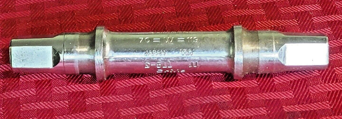 Shimano 600EX  ITA Bottom Bracket (BB)  Spindle  70 X 119 D-5LL  Vintage