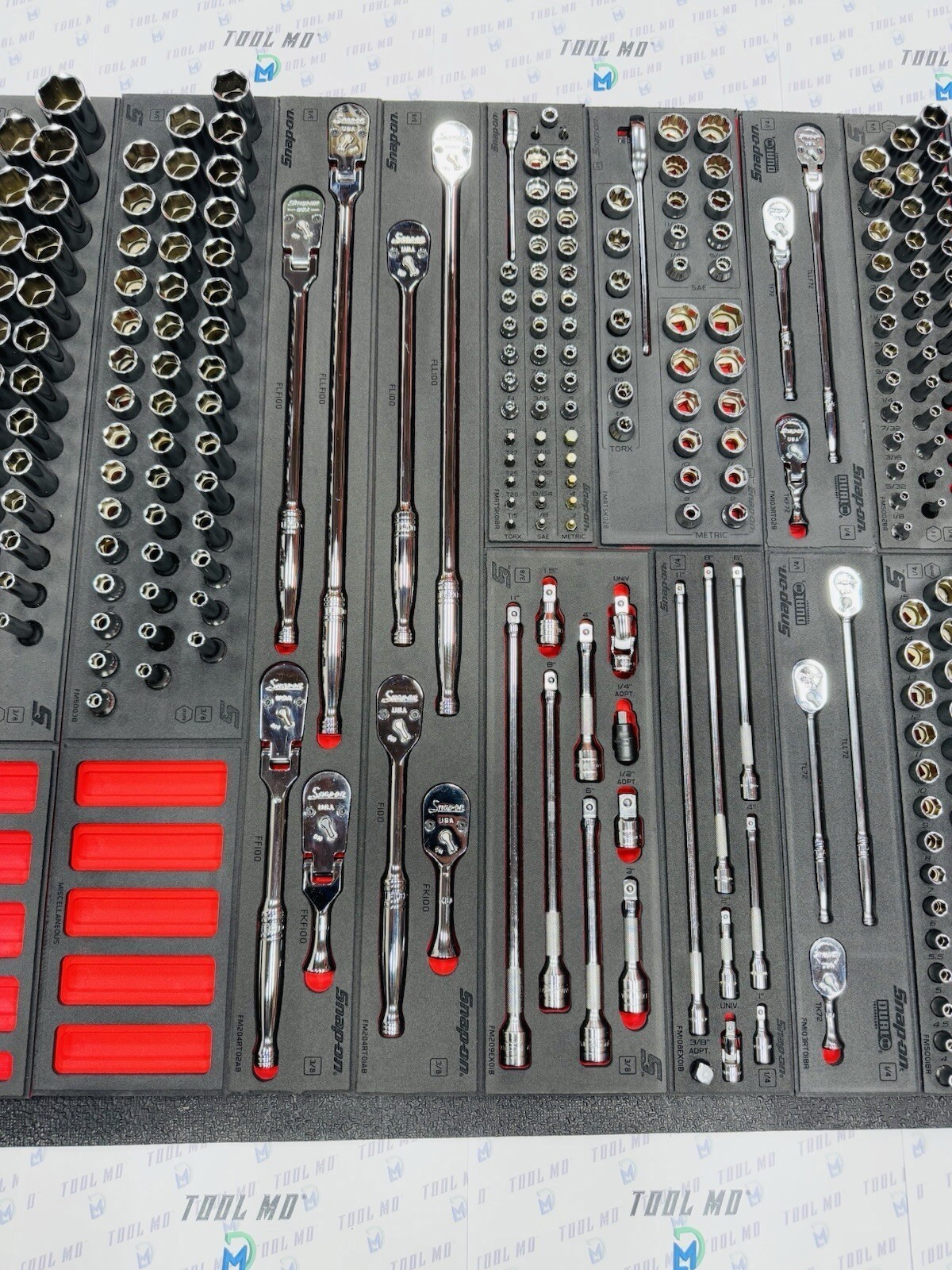 Snap-on Tools 370-Piece Cloud 9 Ultimate Socket Drive Drawer Foam Set-