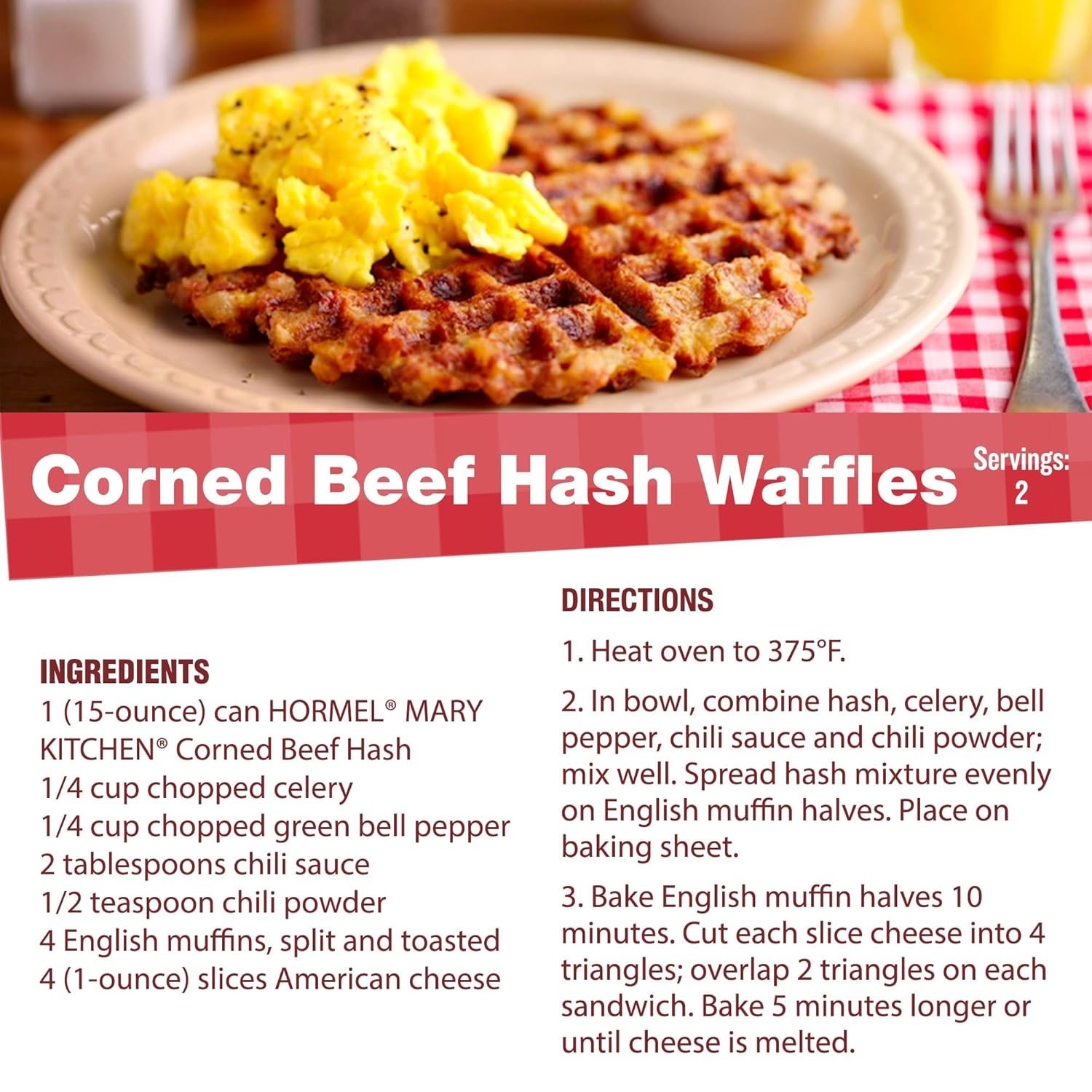Hash Corned Beef Hash 4 oz 8 Pack