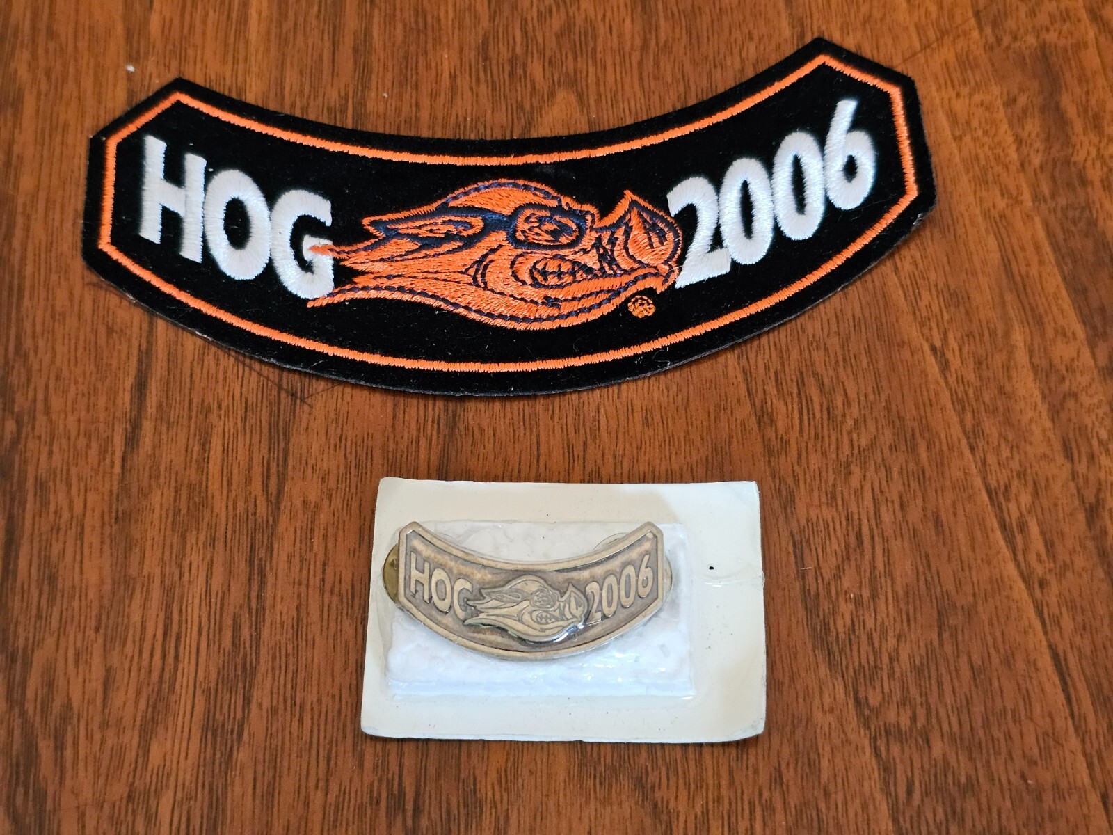 2006 HOG Harley Davidson Owners Group Set Patch & New PIN