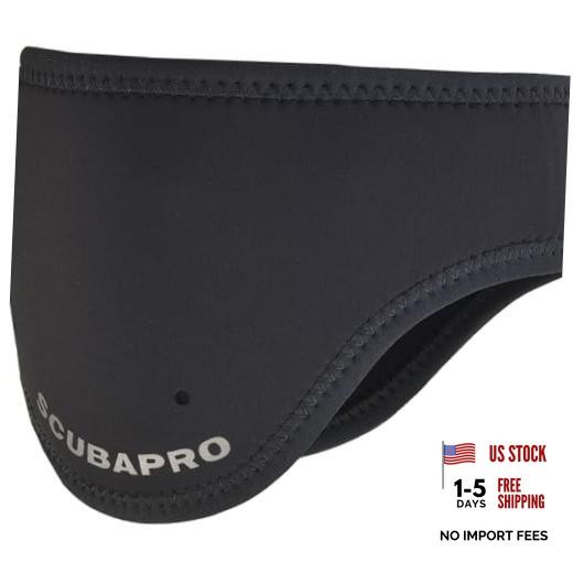 SCUBAPRO Diving Headband 1 Count (Pack of 1) Black