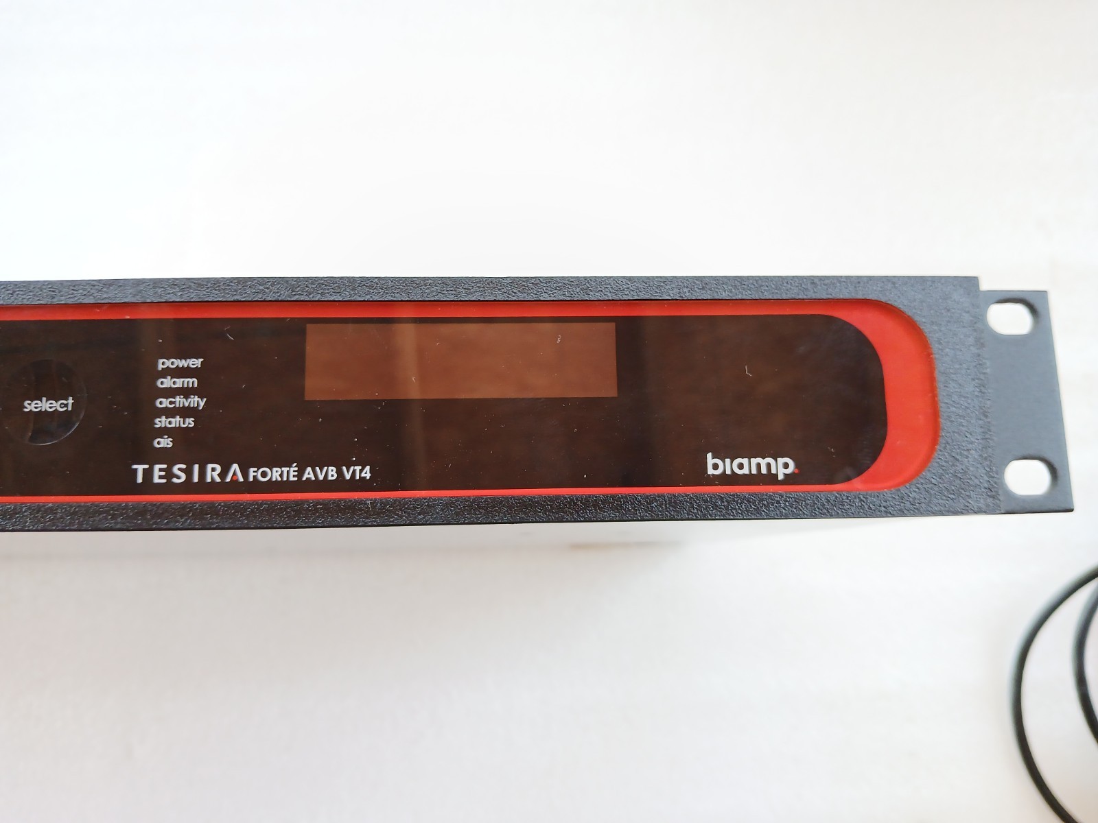 Biamp TesiraFORTÉ AVB VT4 DSP Conferencing Processor w/ Power Cable Tested