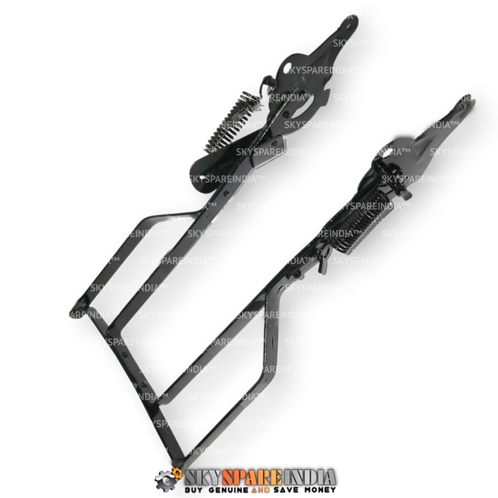 Heavy Duty Vintage Bike Bicycle Drop Stand Rear Center Kickstand Black