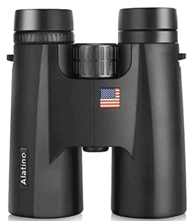 Binoculars for Bird Watching Alatino 10x42 Compact Binoculars for Adults and ...