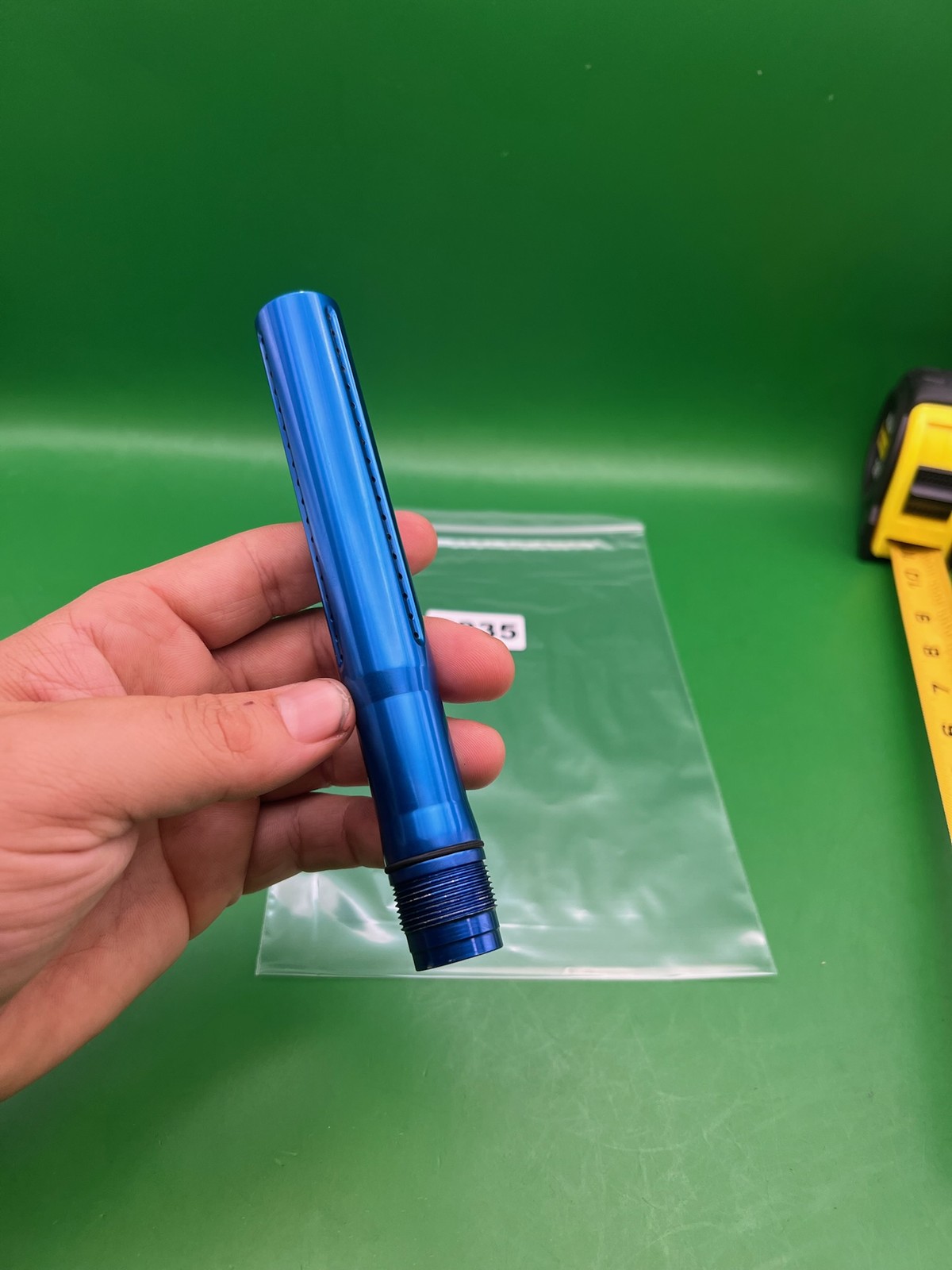 J&J Performance Barrel Back 6" Blue Autococker