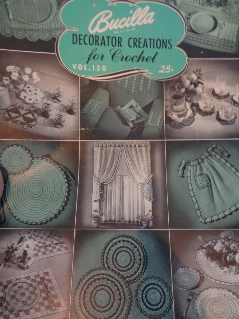 Crochet Bucilla Decorator Creations for Crochet Pattern Book