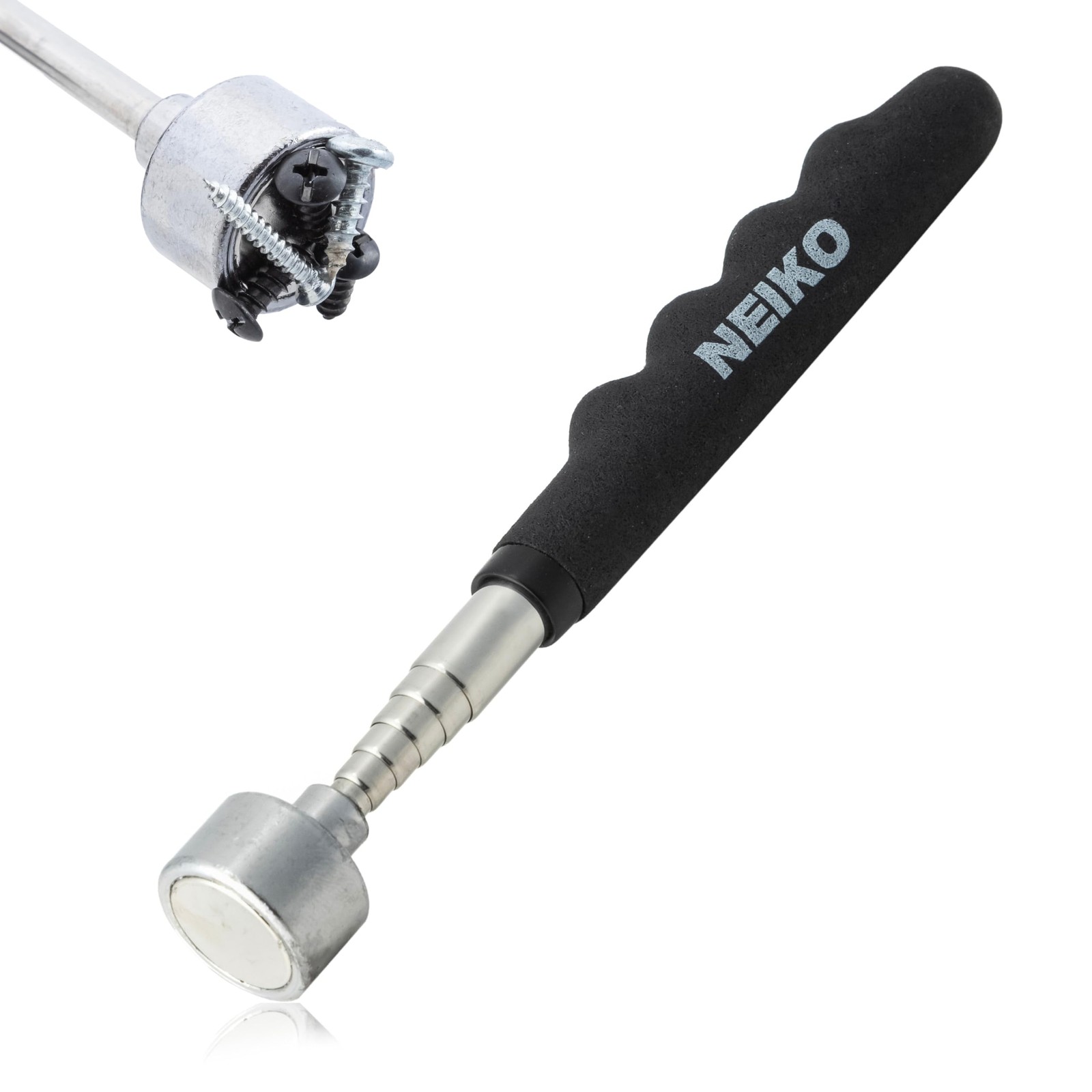 Extendable Magnetic Pickup Tool 25 Lb Telescoping Wand 30 Inch Grabber