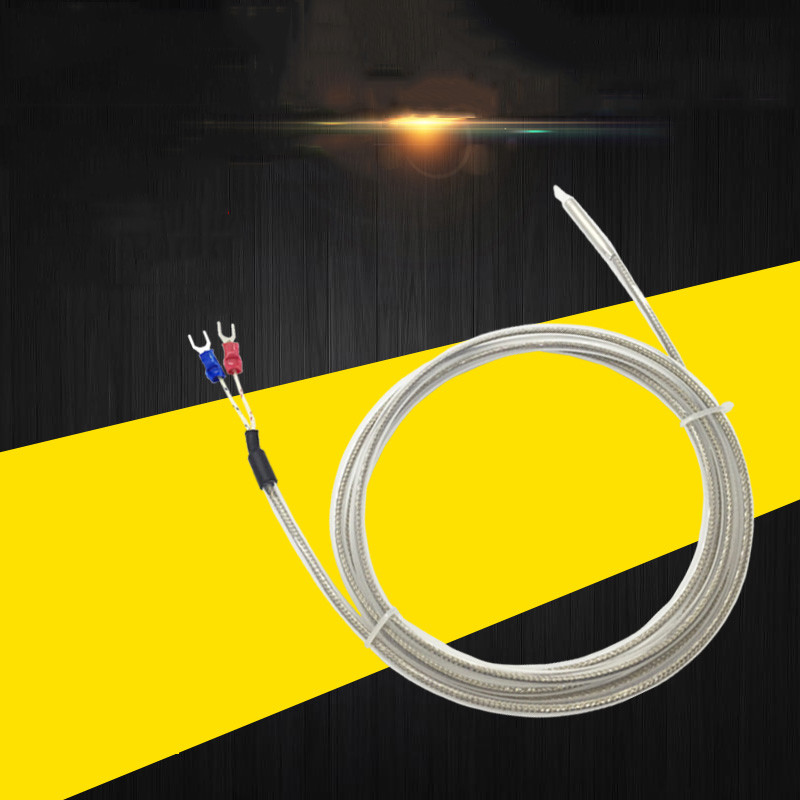 PTFE Thermocouple Wire K Type PT100 Waterproof Corrosion Resista 1-5M 3.2-16ft